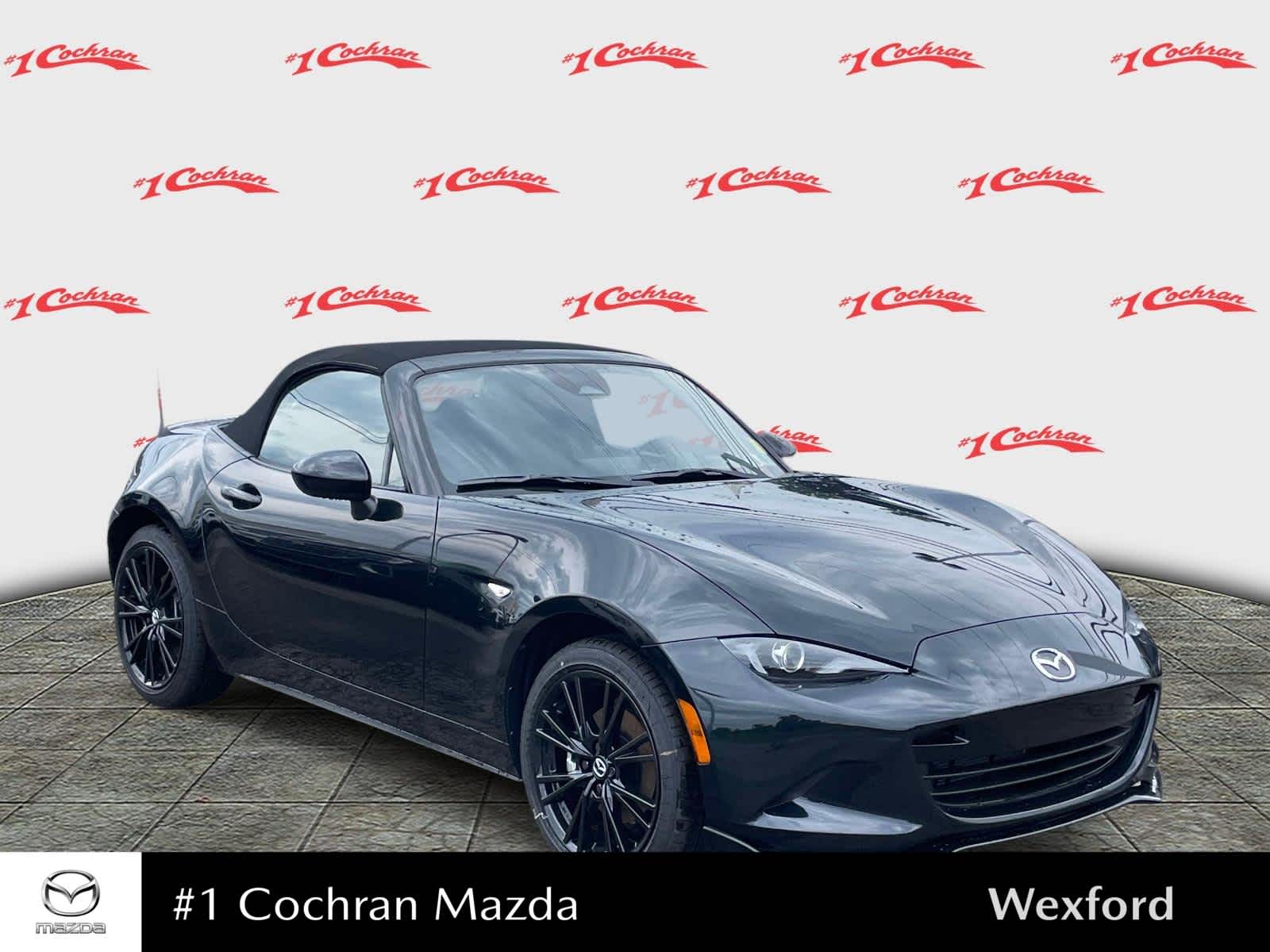 2026 Mazda MX-5 Miata Club Jet Black Mica at Cochran Mazda