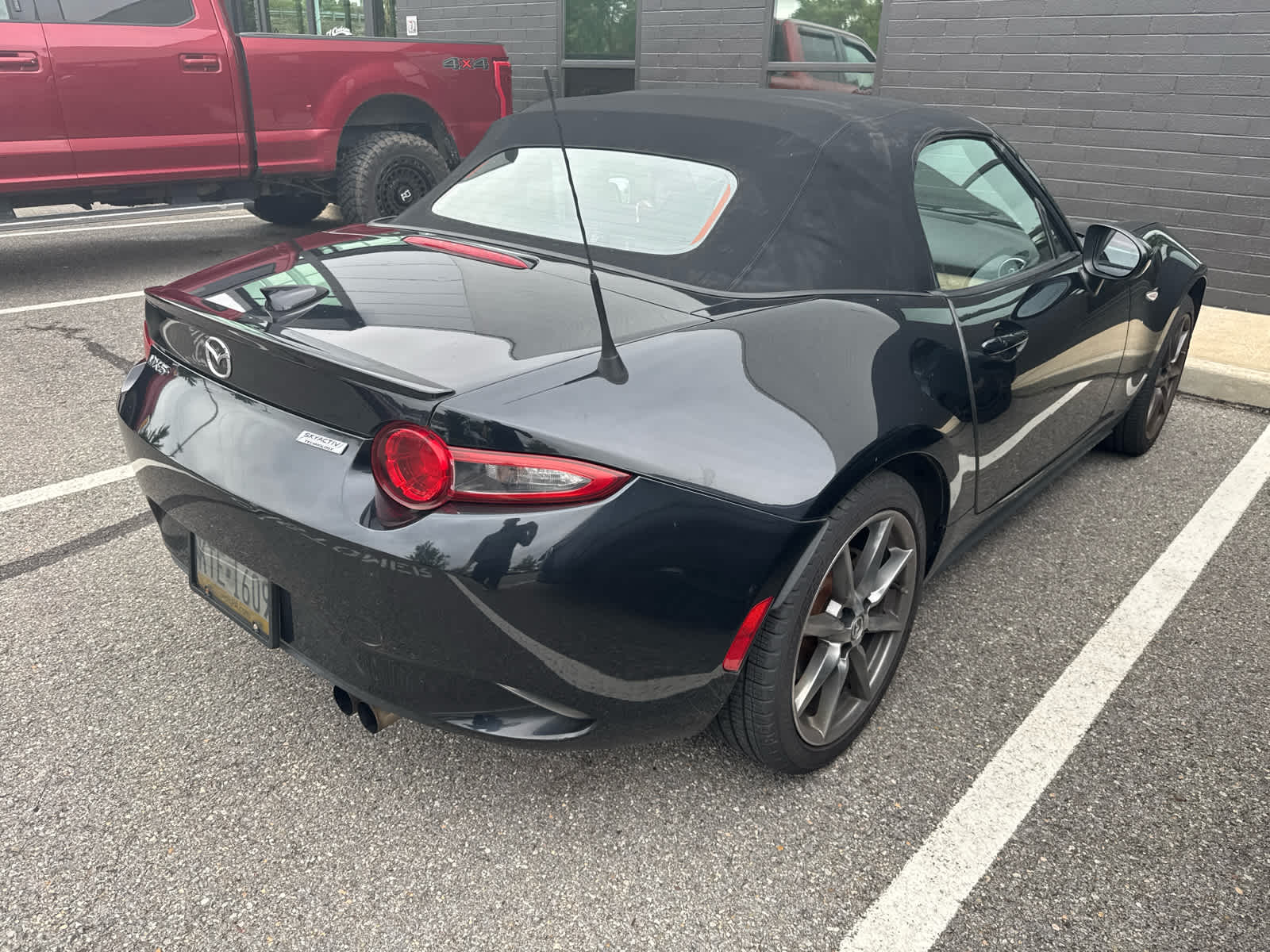 2016 Mazda MX-5 Miata Grand Touring Jet Black Mica at Baglier Buick GMC Mazda