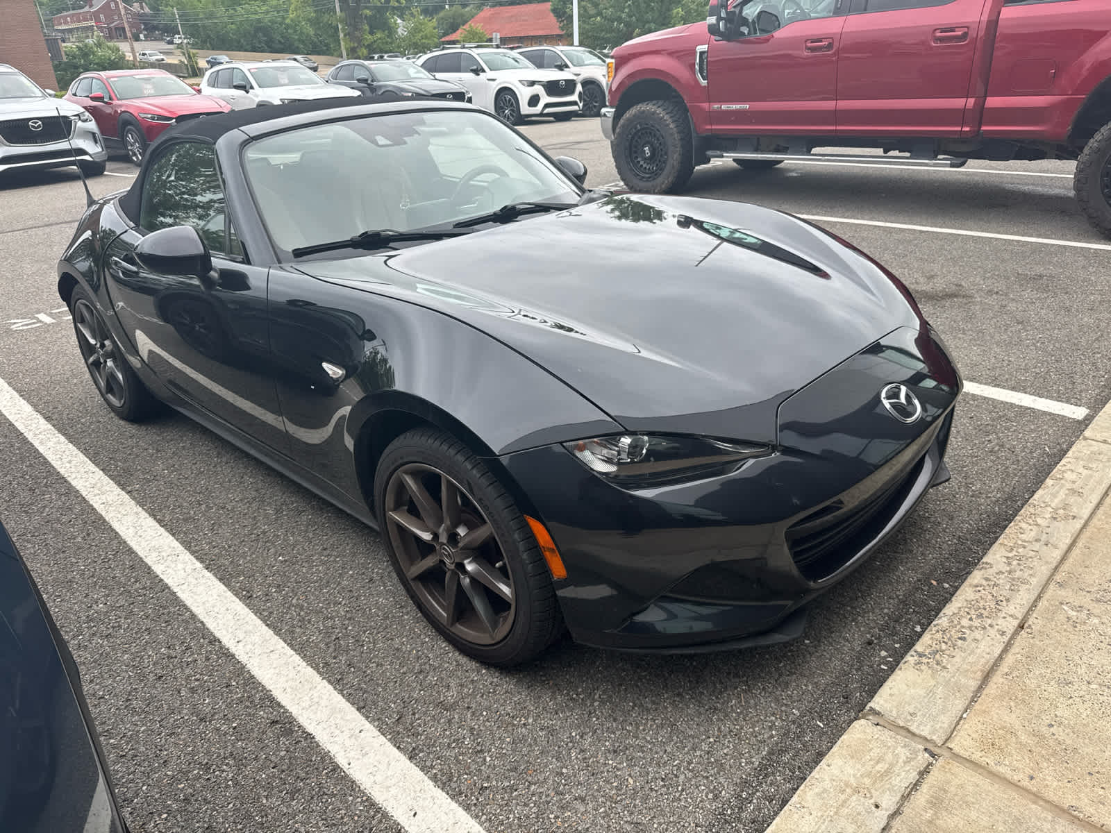 2016 Mazda MX-5 Miata Grand Touring Jet Black Mica at Baglier Buick GMC Mazda