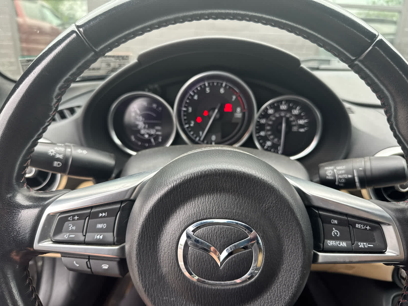 2016 Mazda MX-5 Miata Grand Touring Jet Black Mica at Baglier Buick GMC Mazda