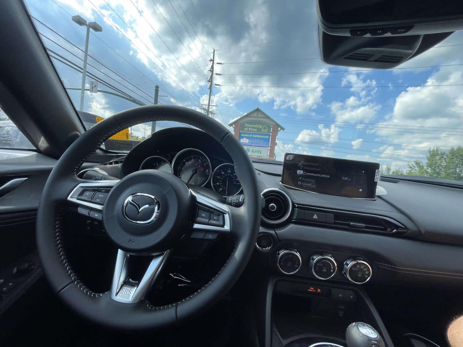 2026 Mazda MX-5 Miata Grand Touring Aero Gray Metallic at McCandless Ford