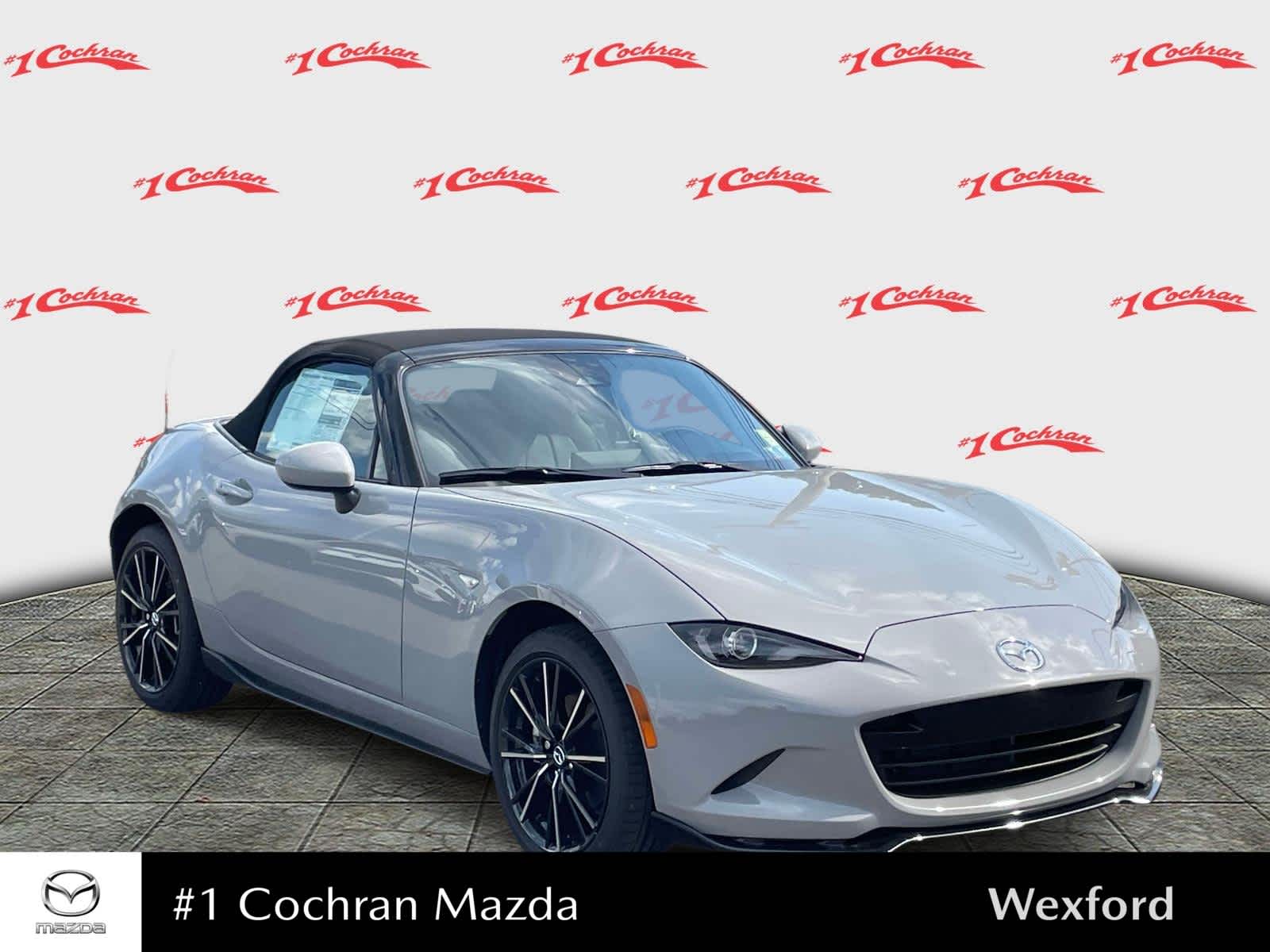 2026 Mazda MX-5 Miata Grand Touring Aero Gray Metallic at McCandless Ford