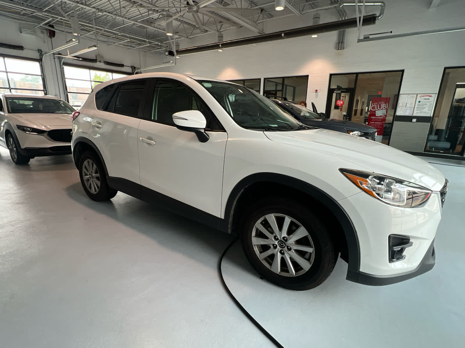 2016 Mazda CX-5 Touring Crystal White Pearl Mica at Cochran Mazda