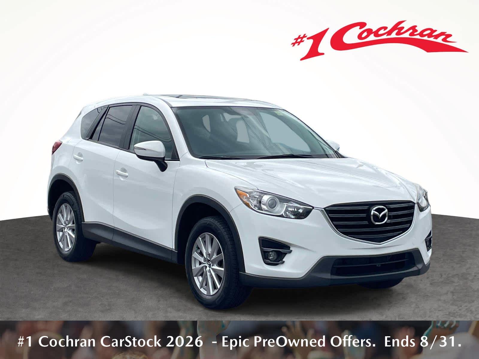 2016 Mazda CX-5 Touring Crystal White Pearl Mica at Altoona Honda
