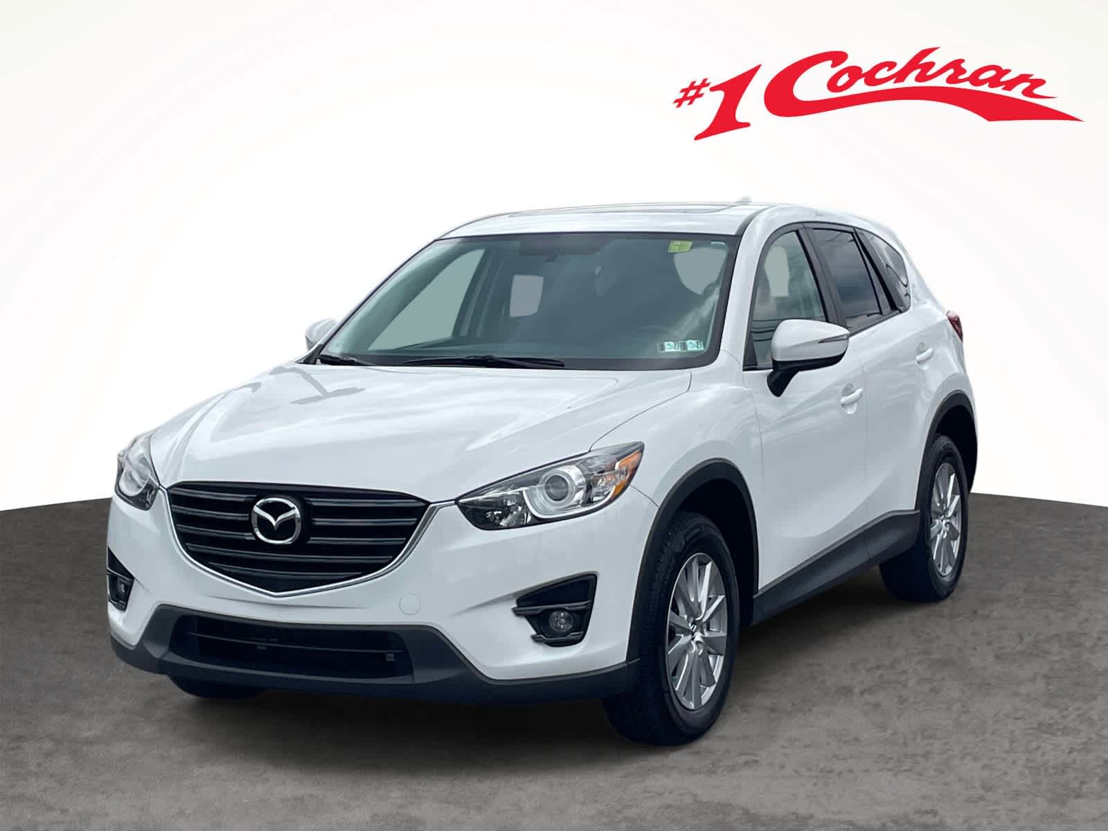 2016 Mazda CX-5 Touring Crystal White Pearl Mica at Altoona Honda