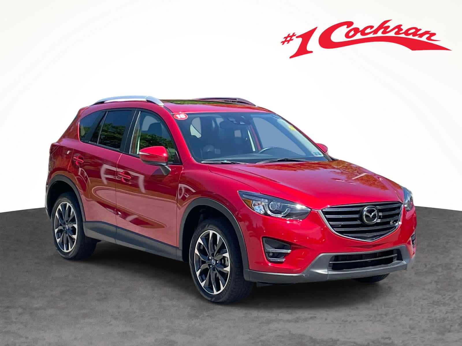 2016 Mazda CX-5 Grand Touring Soul Red Metallic at Cochran Mazda