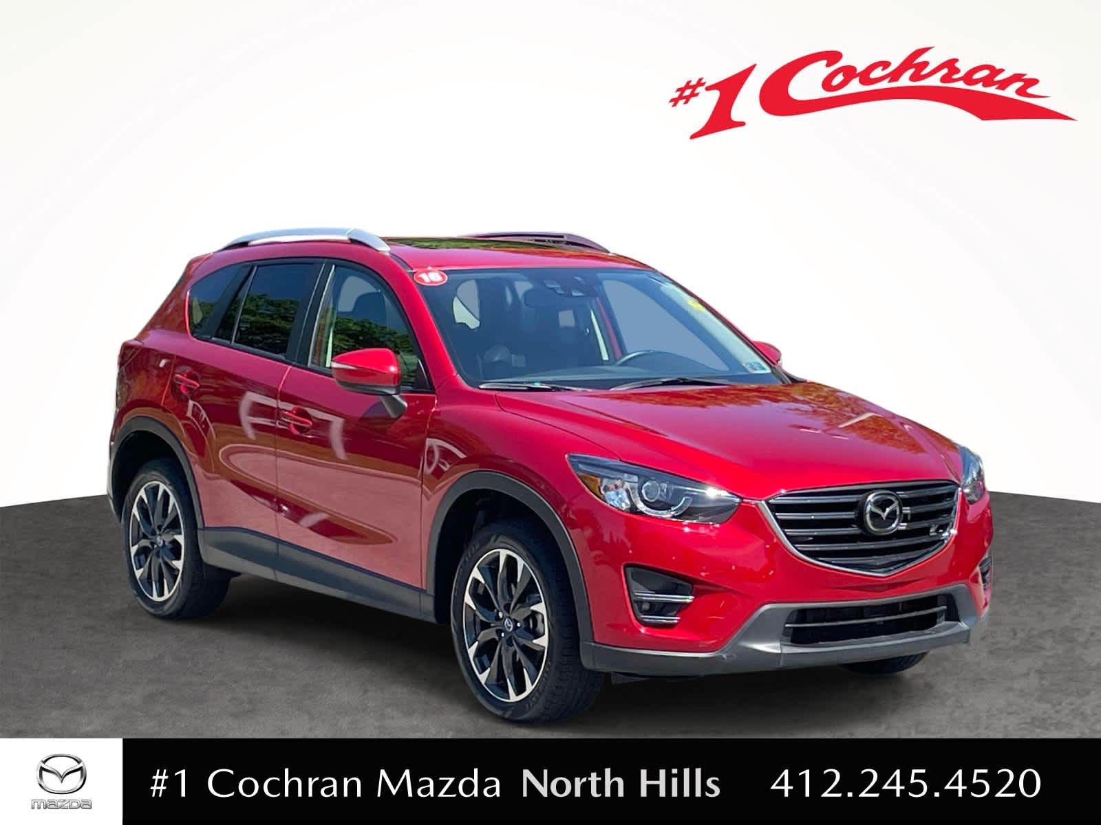 2016 Mazda CX-5 Grand Touring Soul Red Metallic at Cochran Mazda