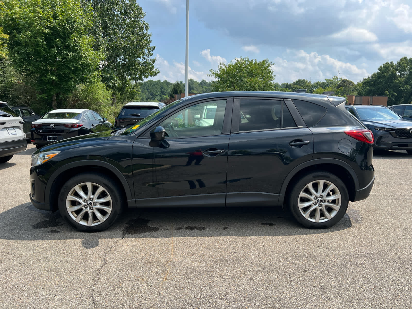 2015 Mazda CX-5 Grand Touring Jet Black Mica at Humes CDJR