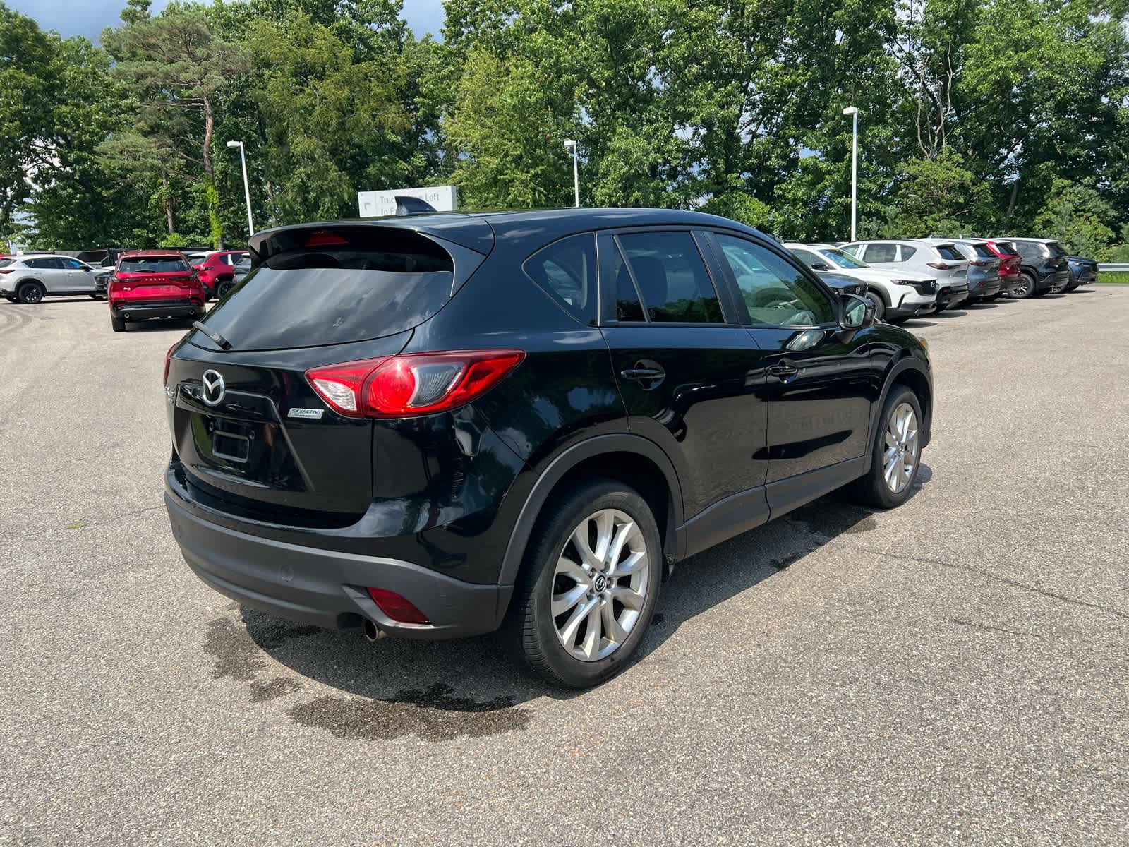 2015 Mazda CX-5 Grand Touring Jet Black Mica at Humes CDJR