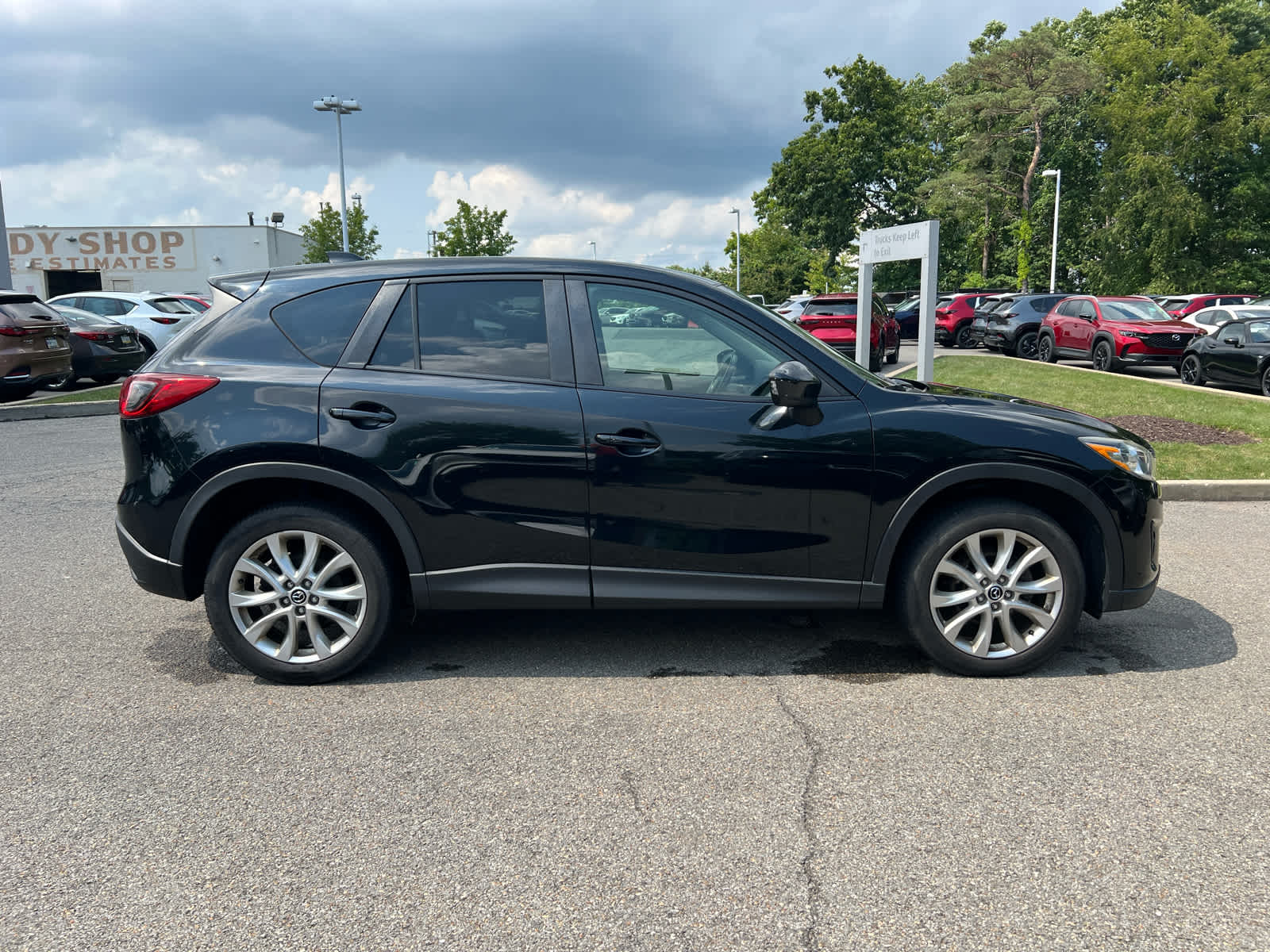 2015 Mazda CX-5 Grand Touring Jet Black Mica at Humes CDJR