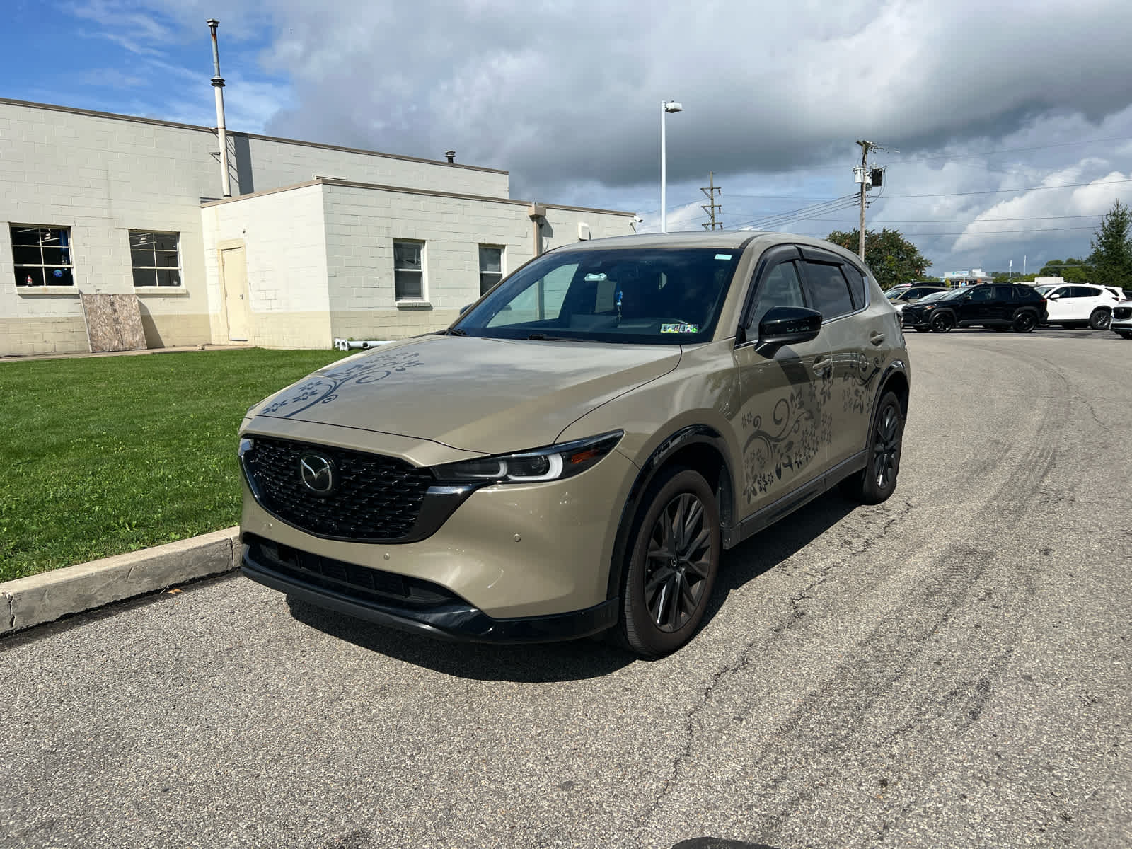 2025 Mazda CX-5 2.5 Carbon Turbo Zircon Sand Metallic at Bud's Auto Sales