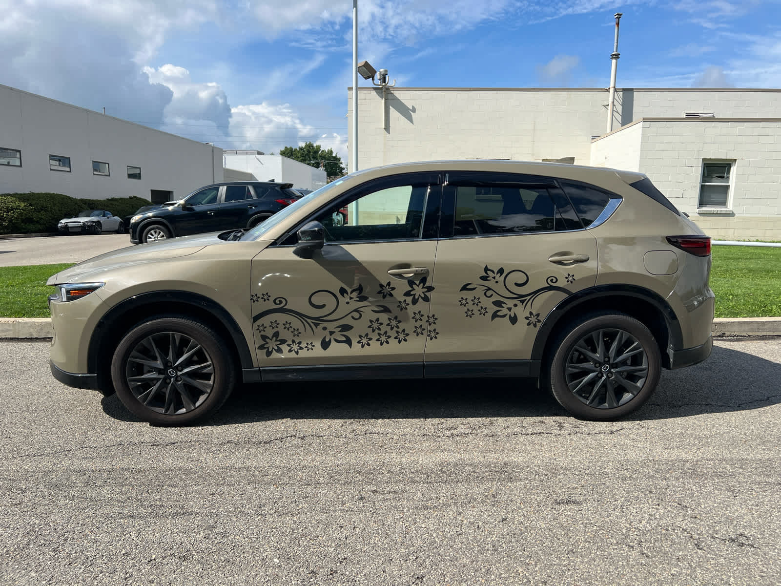 2025 Mazda CX-5 2.5 Carbon Turbo Zircon Sand Metallic at Bud's Auto Sales
