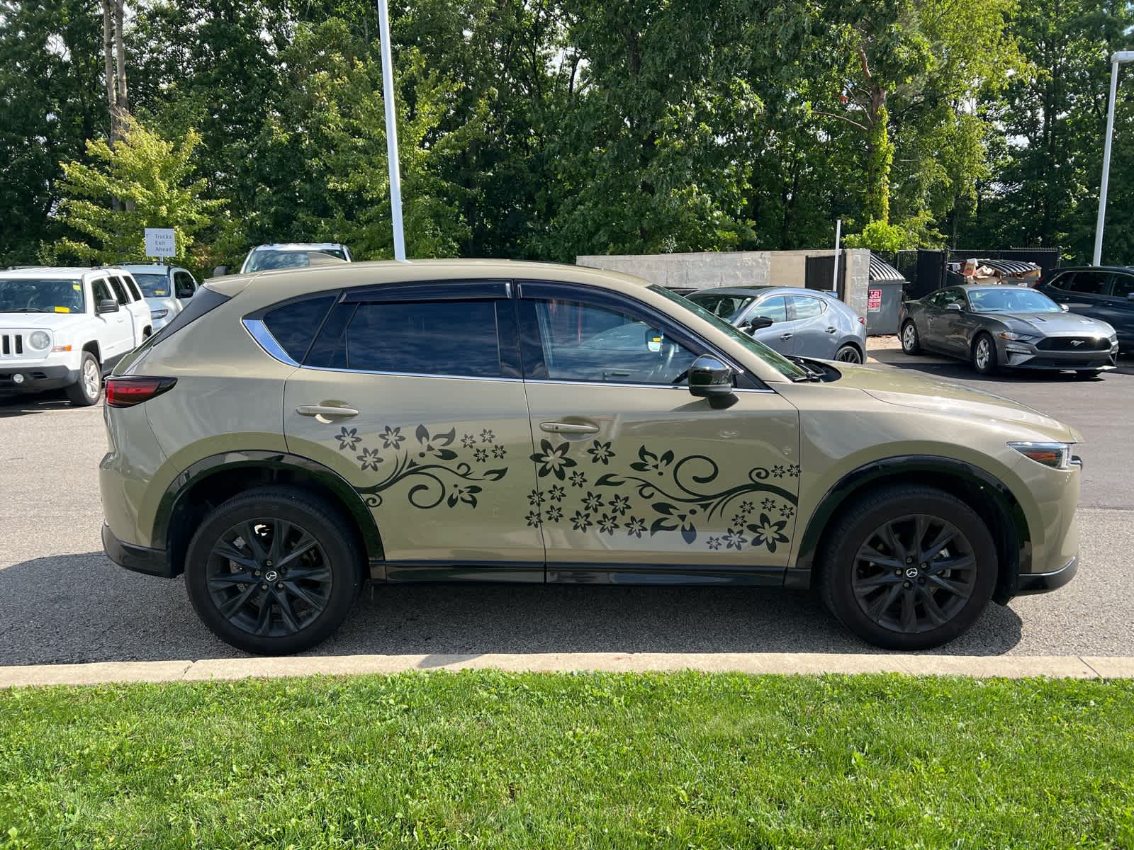 2025 Mazda CX-5 2.5 Carbon Turbo Zircon Sand Metallic at Bud's Auto Sales