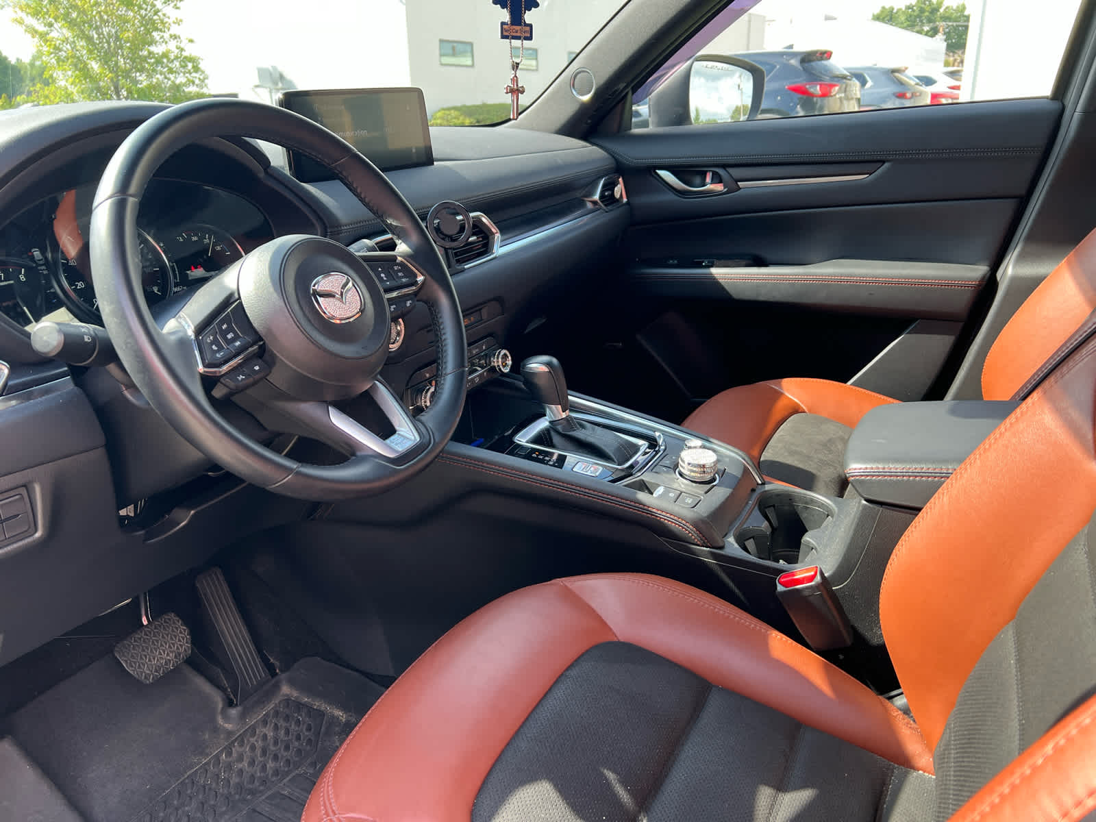 2025 Mazda CX-5 2.5 Carbon Turbo Zircon Sand Metallic at Bud's Auto Sales