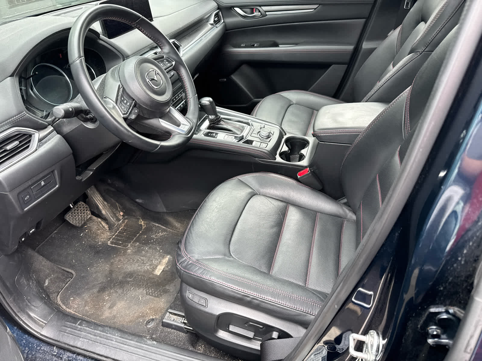 2023 Mazda CX-5 2.5 Turbo Deep Crystal Blue Mica at Diehl Automotive