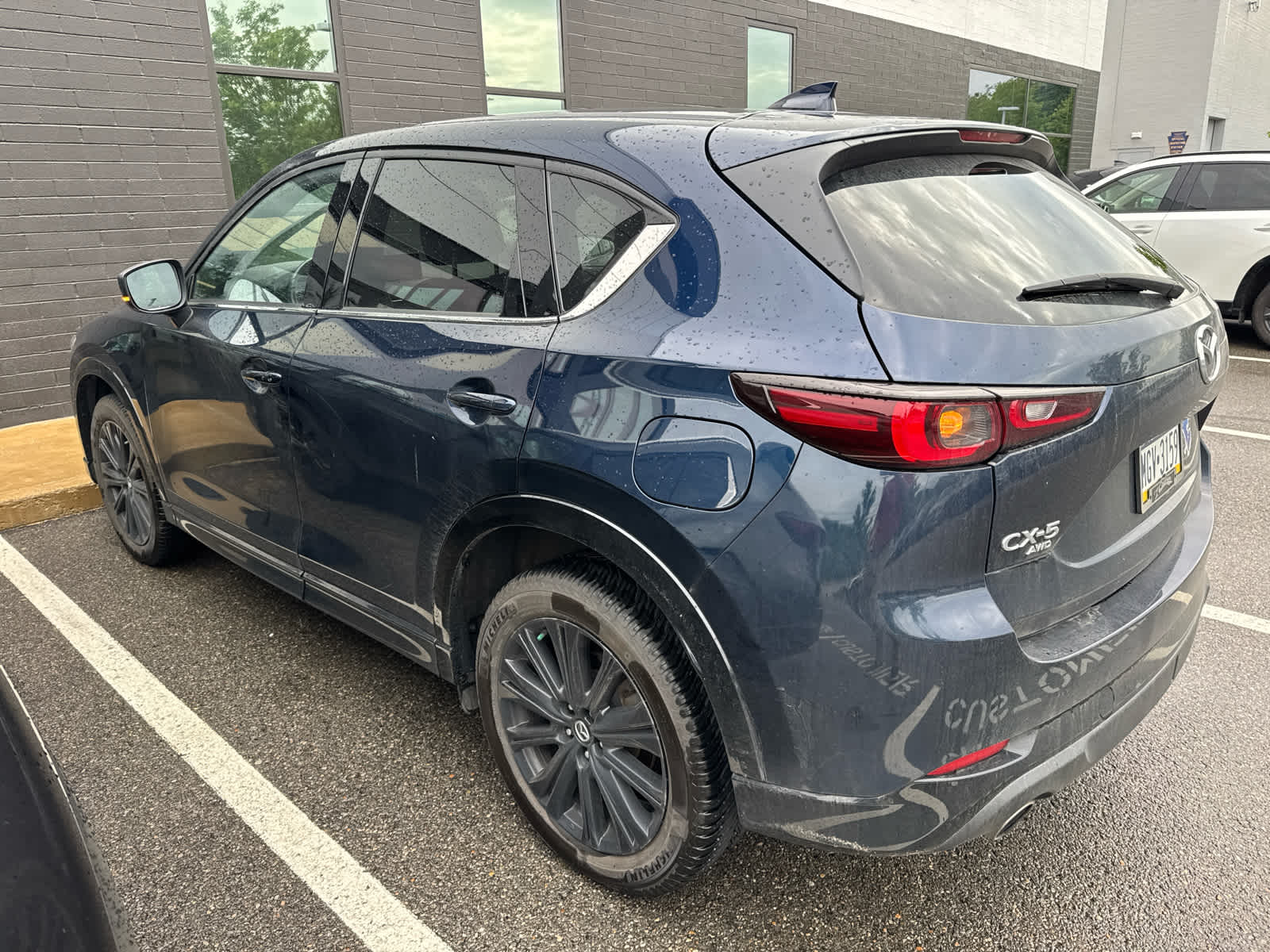 2023 Mazda CX-5 2.5 Turbo Deep Crystal Blue Mica at Diehl Automotive