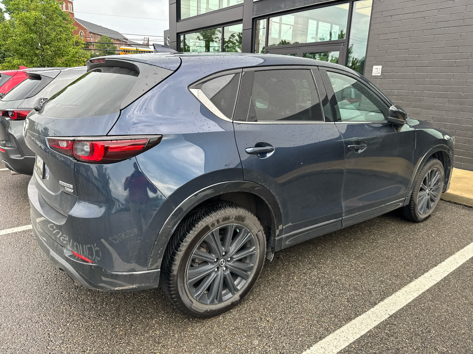 2023 Mazda CX-5 2.5 Turbo Deep Crystal Blue Mica at Diehl Automotive