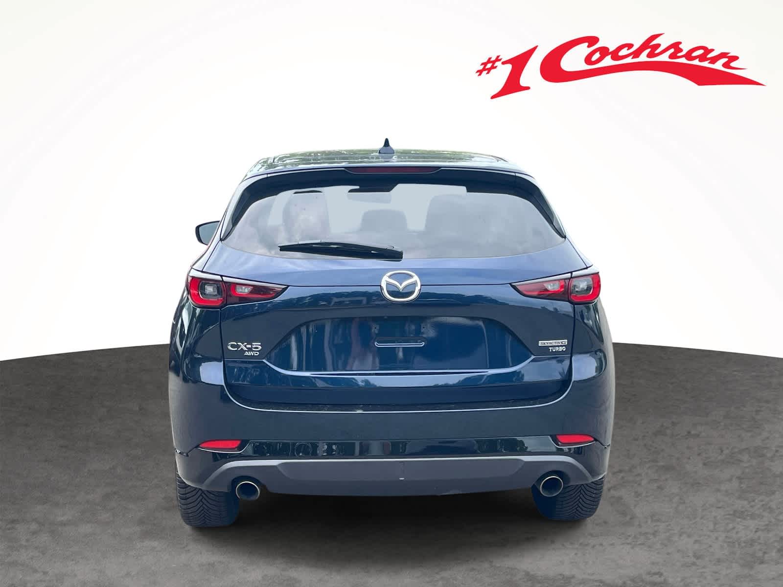 2023 Mazda CX-5 2.5 Turbo Deep Crystal Blue Mica at Diehl Automotive