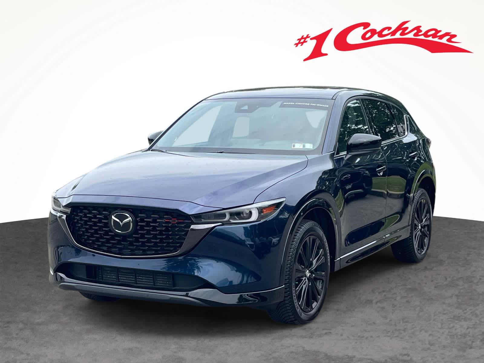 2023 Mazda CX-5 2.5 Turbo Deep Crystal Blue Mica at Diehl Automotive