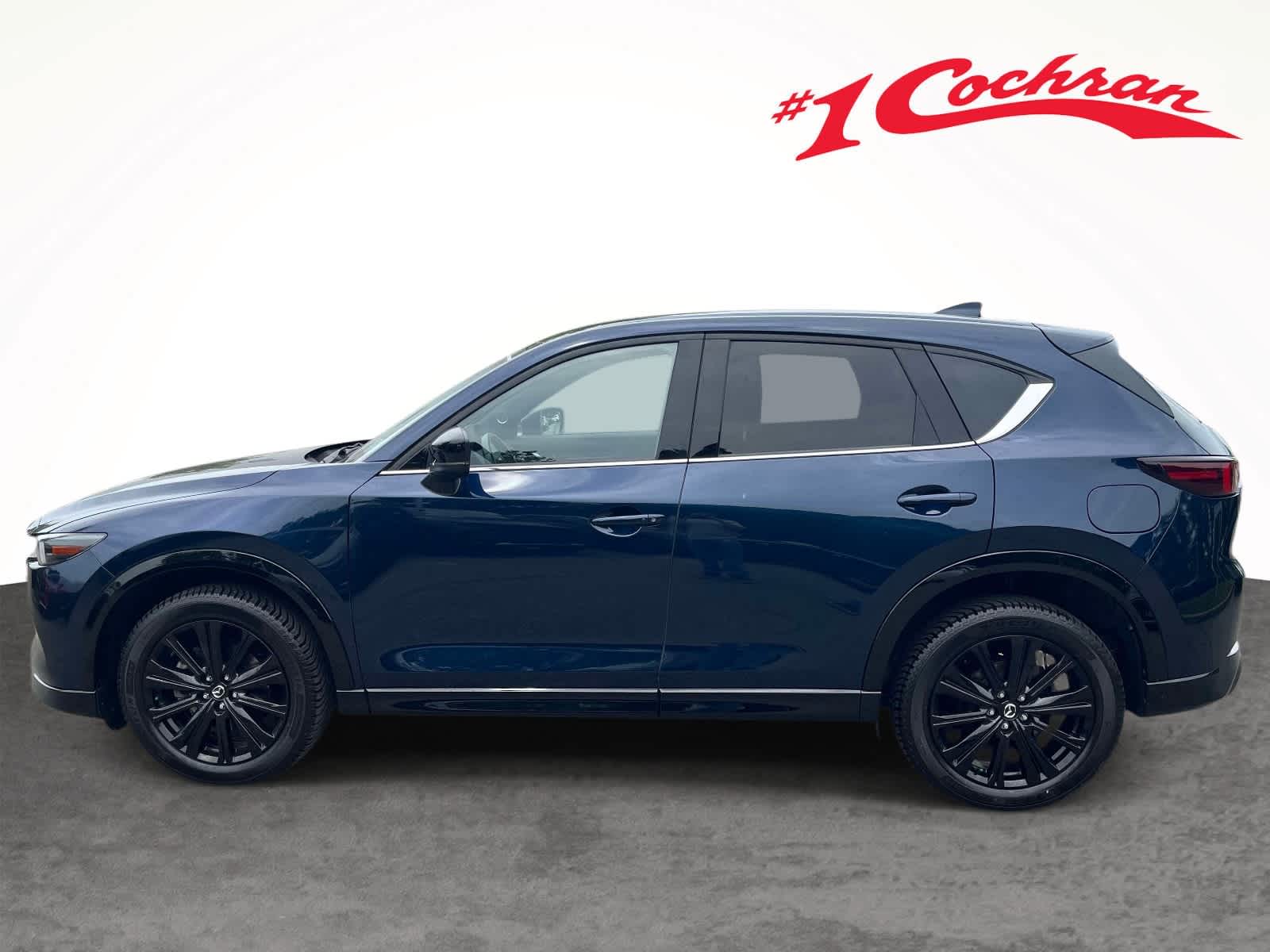 2023 Mazda CX-5 2.5 Turbo Deep Crystal Blue Mica at Diehl Automotive