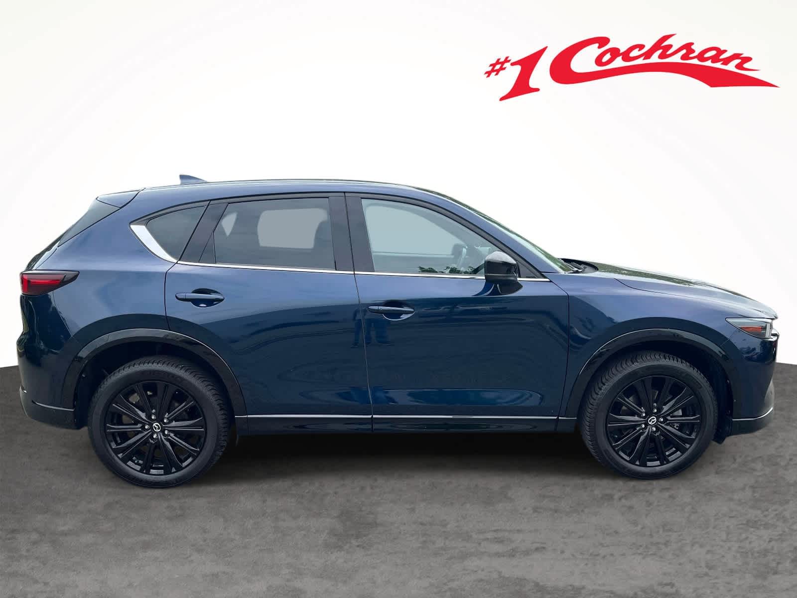 2023 Mazda CX-5 2.5 Turbo Deep Crystal Blue Mica at Diehl Automotive