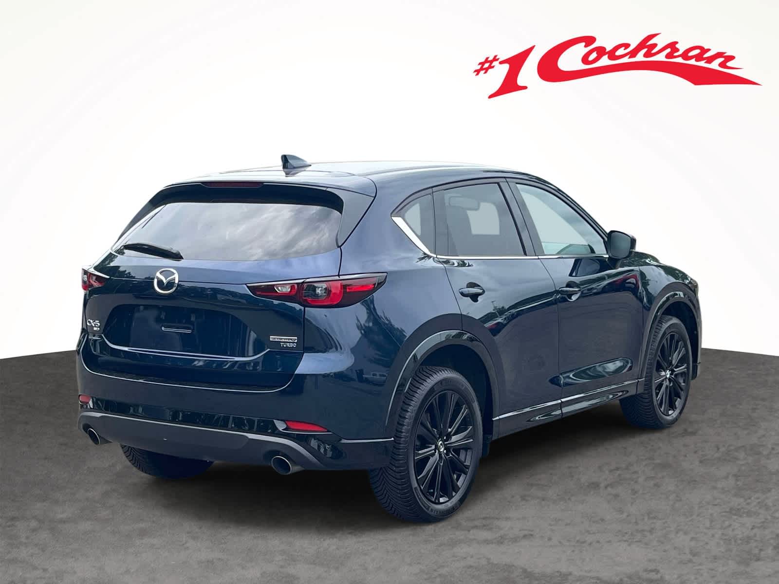 2023 Mazda CX-5 2.5 Turbo Deep Crystal Blue Mica at Diehl Automotive
