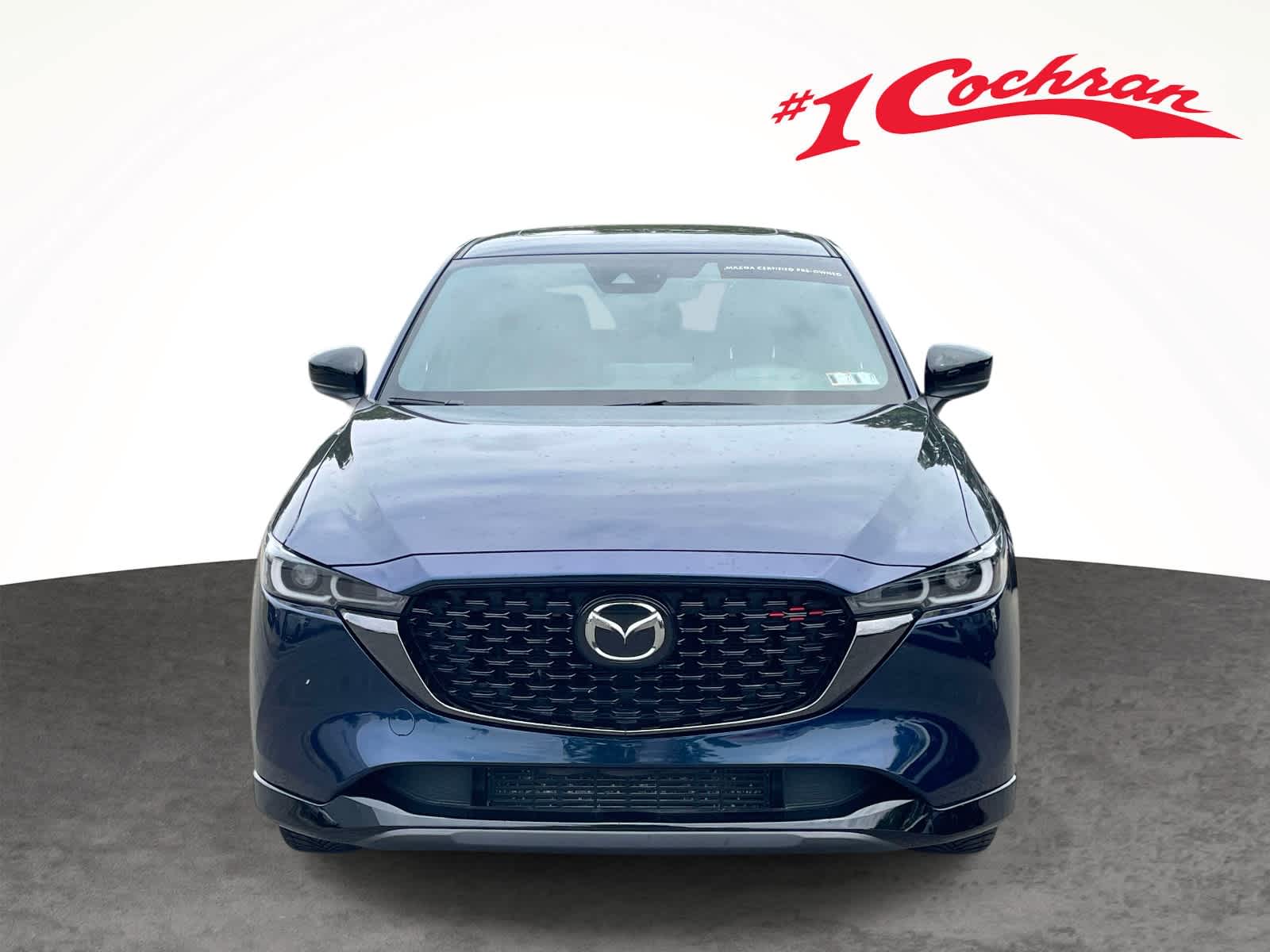 2023 Mazda CX-5 2.5 Turbo Deep Crystal Blue Mica at Diehl Automotive