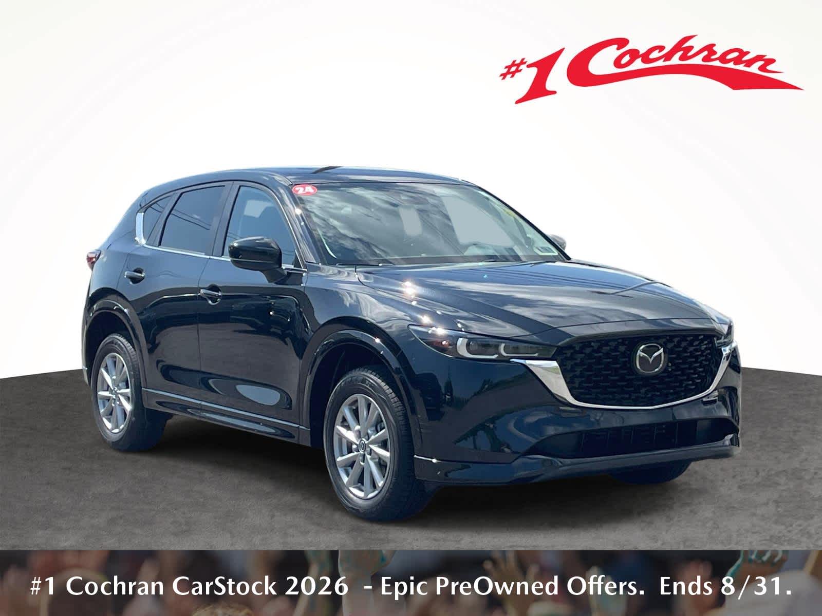 2024 Mazda CX-5 2.5 S Select Package Jet Black Mica at Bud's Auto Sales