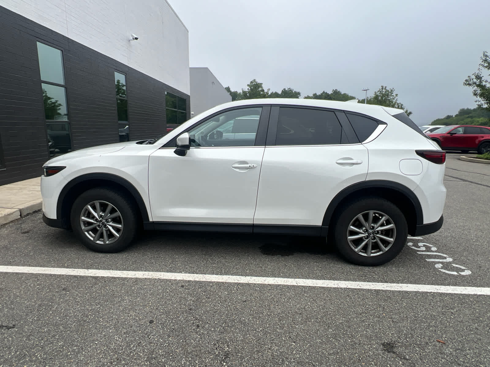 2023 Mazda CX-5 2.5 S Select Package Rhodium White Metallic at Bud's Auto Sales