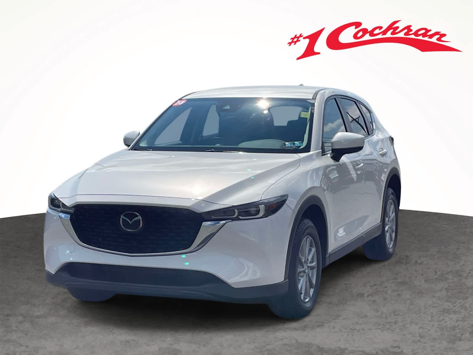 2023 Mazda CX-5 2.5 S Select Package Rhodium White Metallic at Bud's Auto Sales