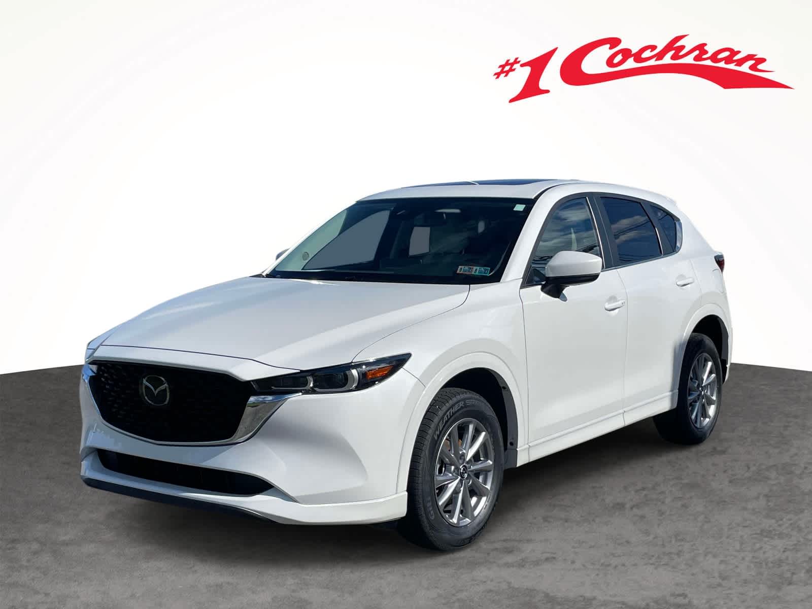 2024 Mazda CX-5 2.5 S Preferred Package Rhodium White Metallic at Bud's Auto Sales