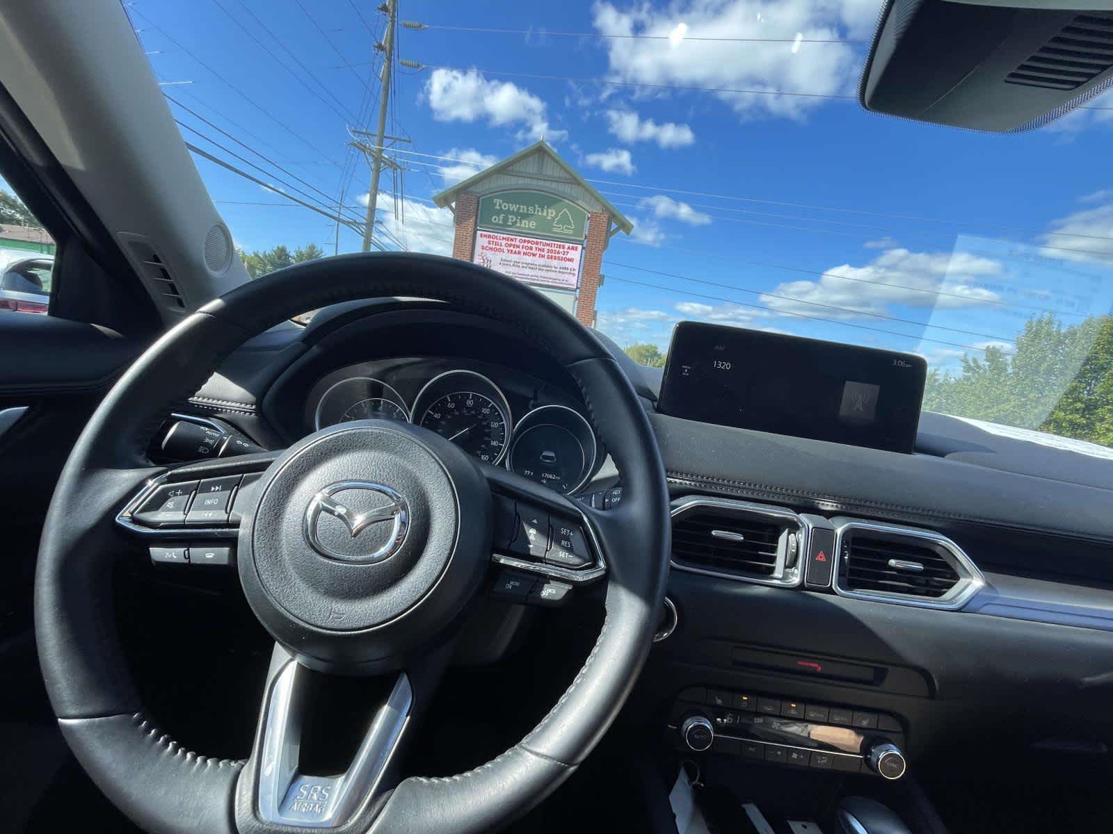 2024 Mazda CX-5 2.5 S Preferred Package Rhodium White Metallic at Bud's Auto Sales