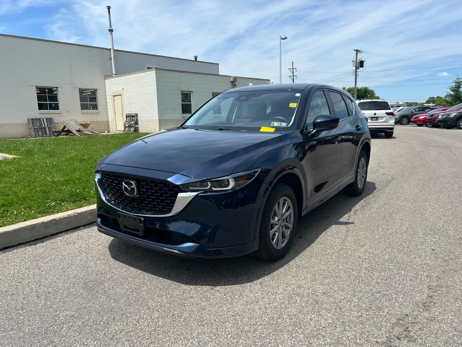 2024 Mazda CX-5 2.5 S Preferred Package Deep Crystal Blue Mica at Cochran Mazda