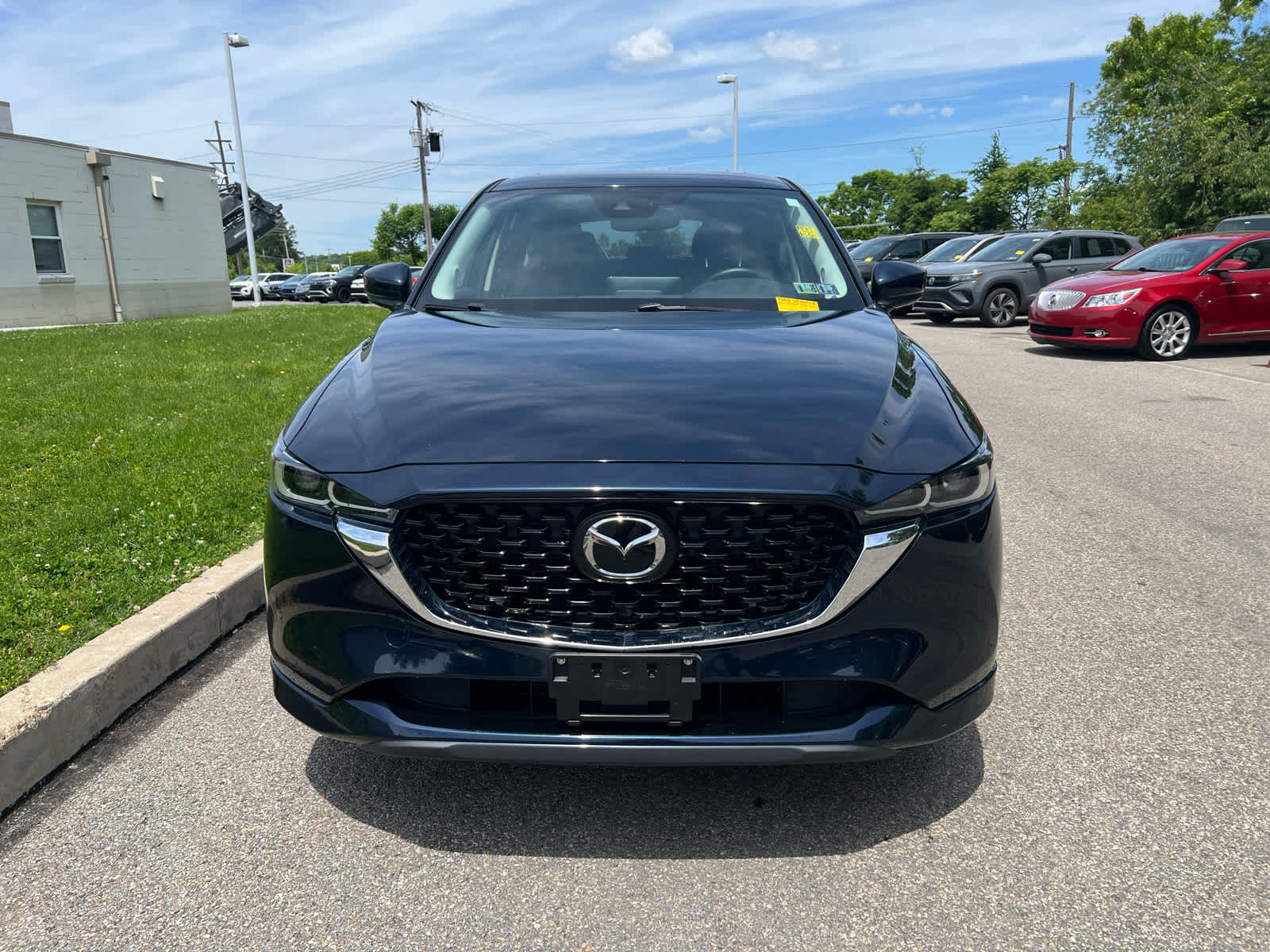 2024 Mazda CX-5 2.5 S Preferred Package Deep Crystal Blue Mica at Cochran Mazda