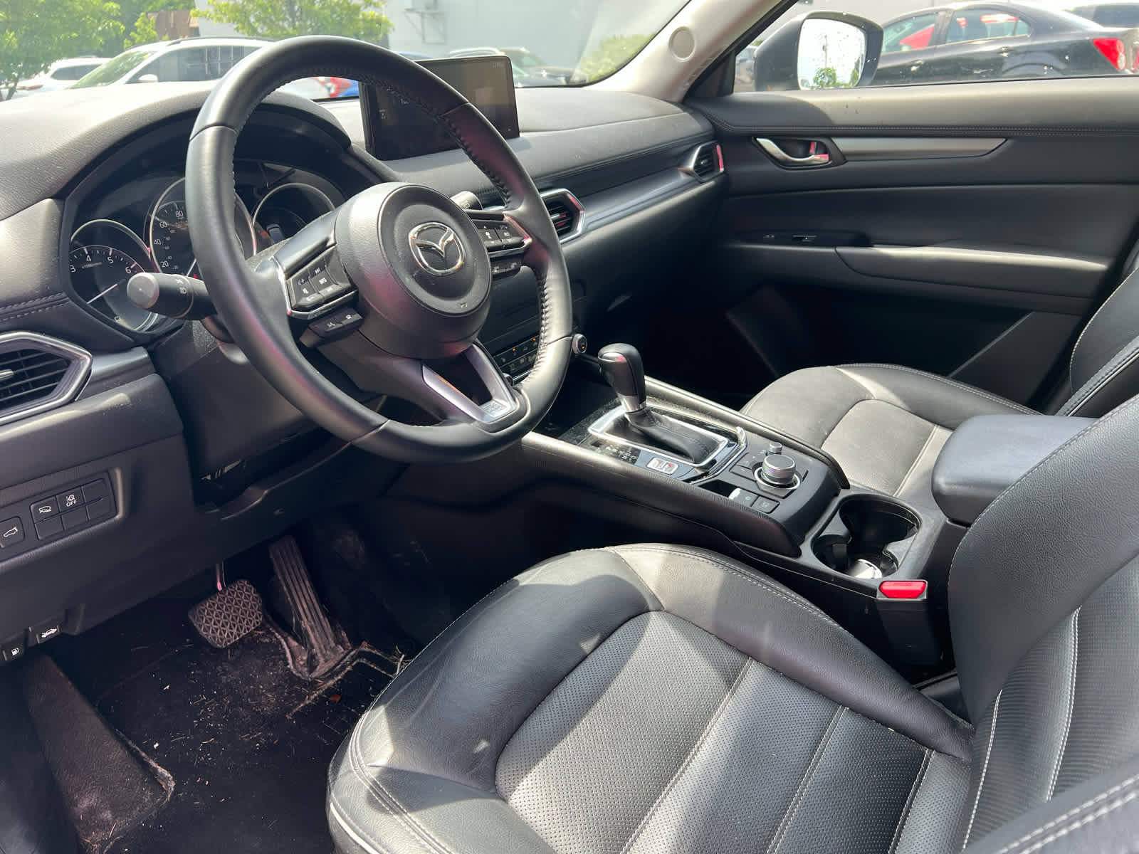 2024 Mazda CX-5 2.5 S Preferred Package Deep Crystal Blue Mica at Cochran Mazda