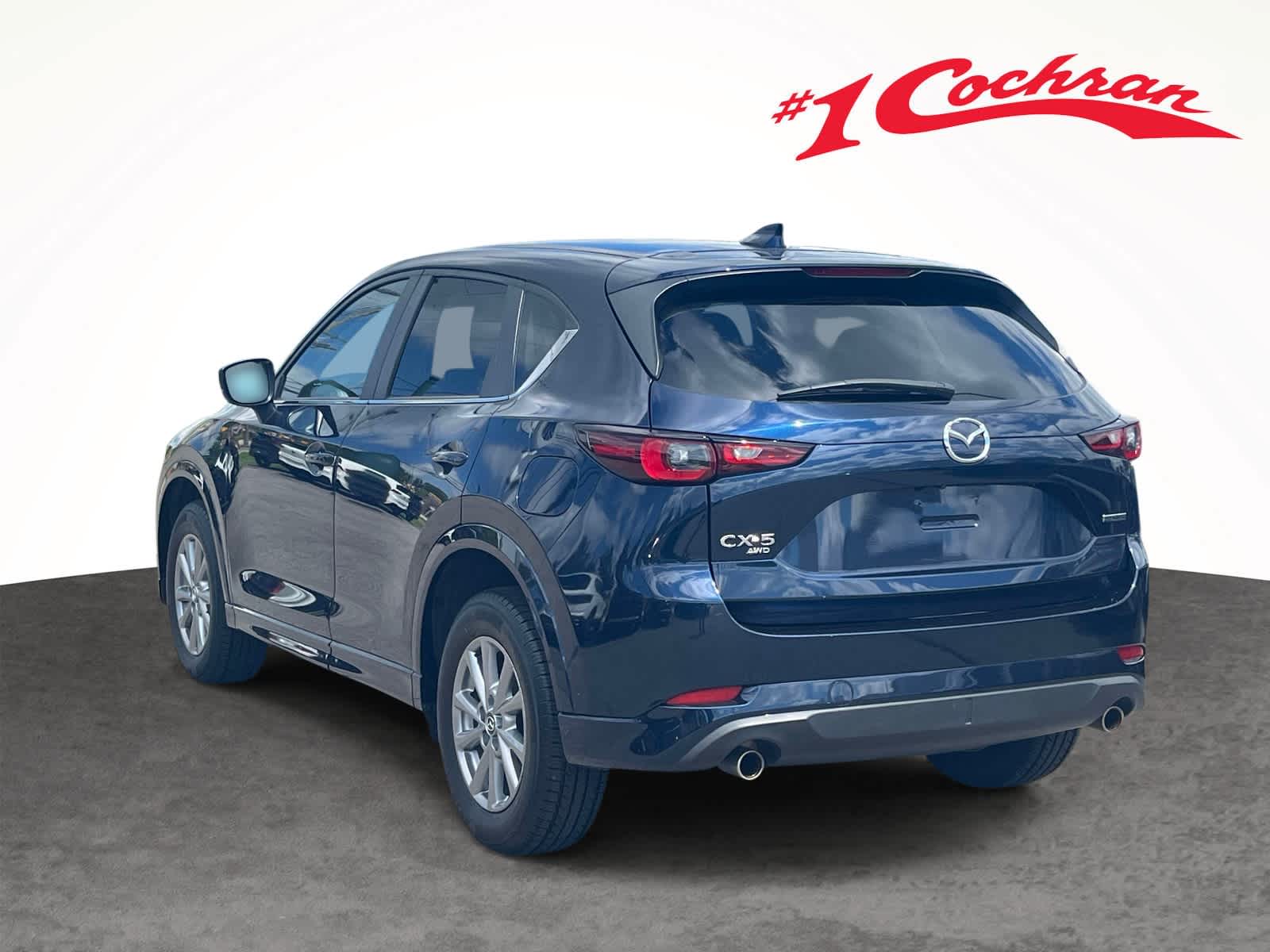 2024 Mazda CX-5 2.5 S Preferred Package Deep Crystal Blue Mica at Bud's Auto Sales