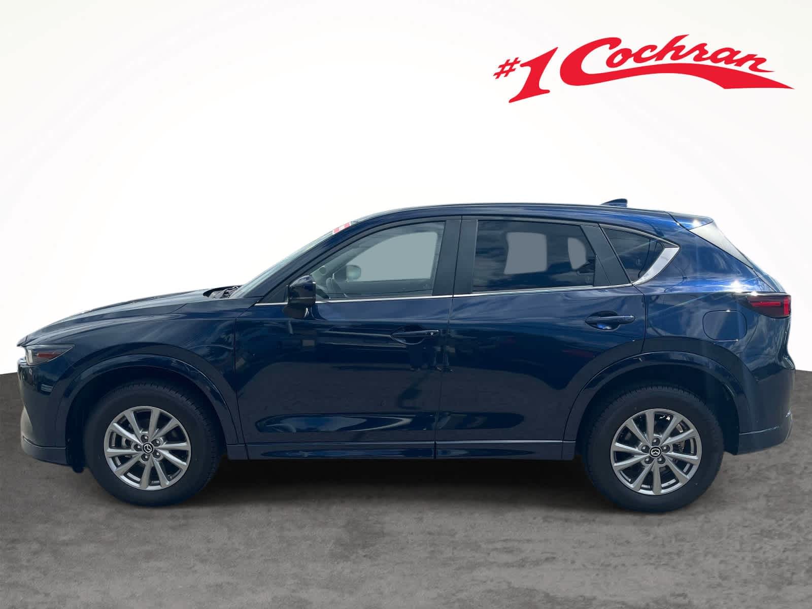 2024 Mazda CX-5 2.5 S Preferred Package Deep Crystal Blue Mica at Bud's Auto Sales