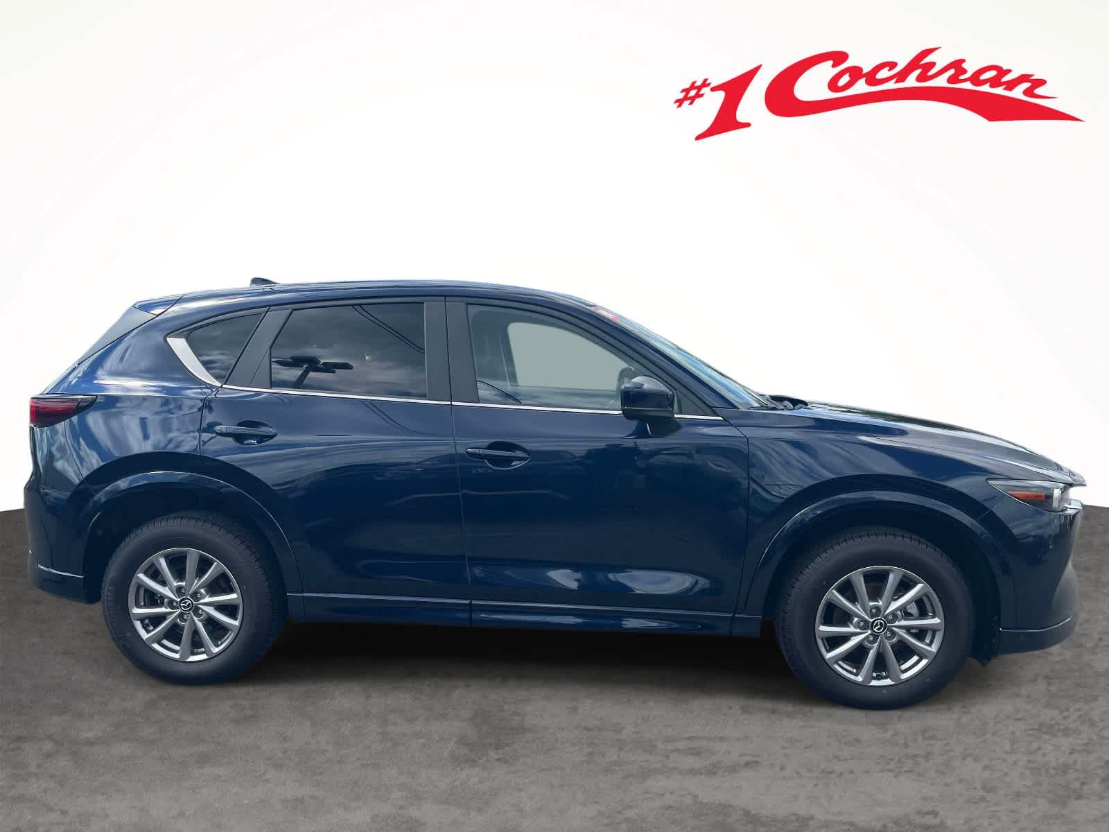 2024 Mazda CX-5 2.5 S Preferred Package Deep Crystal Blue Mica at Bud's Auto Sales