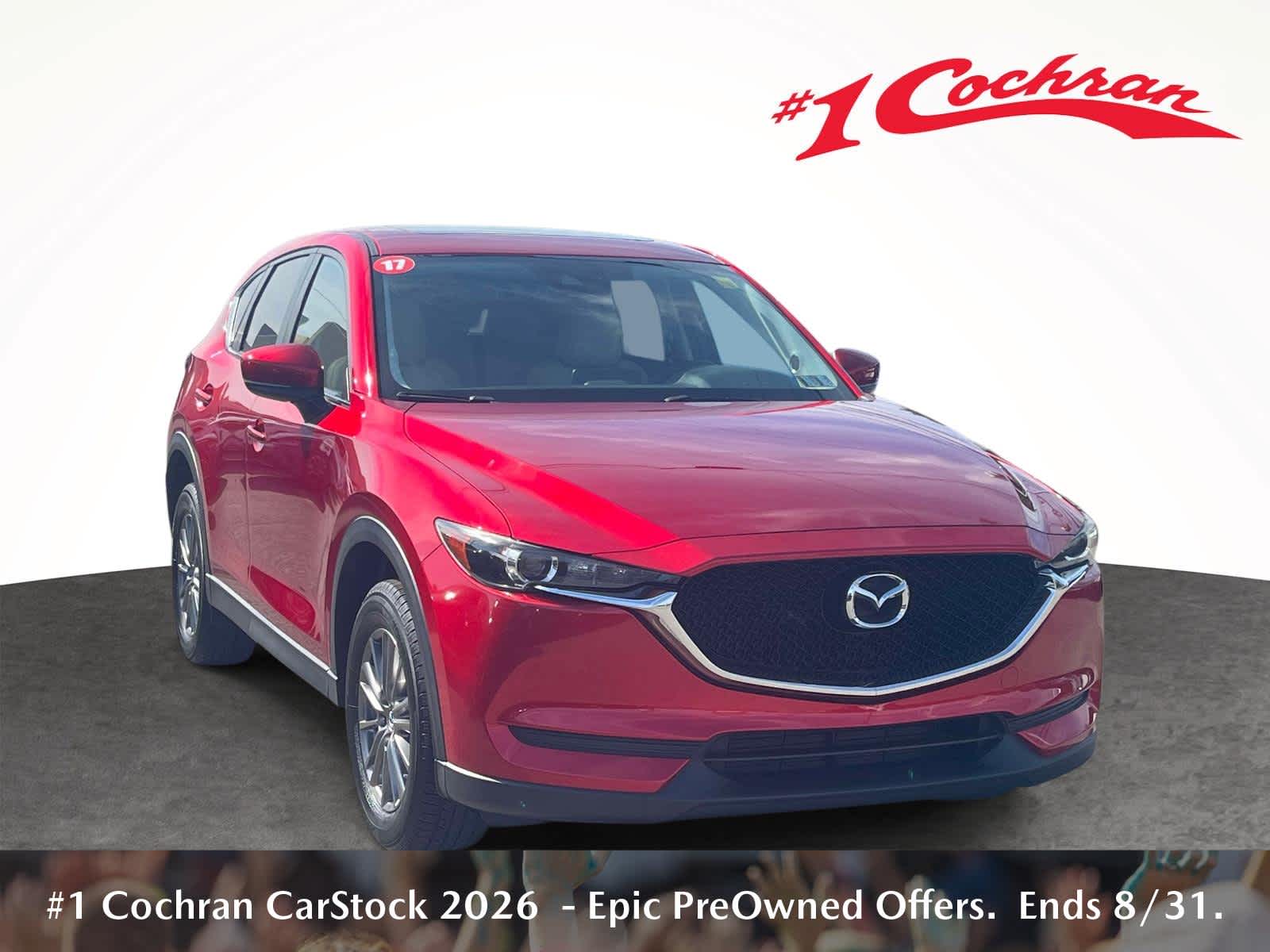 2017 Mazda CX-5 Touring Soul Red Crystal Metallic at Cochran Mazda