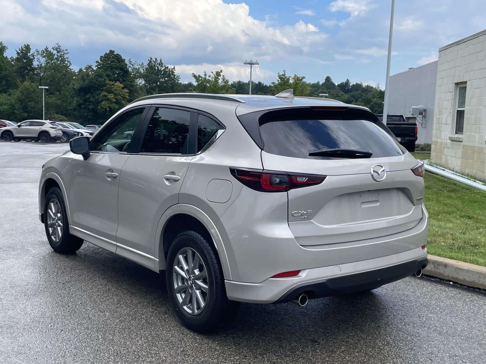 2024 Mazda CX-5 2.5 S Preferred Package Platinum Quartz Metallic at Cochran Mazda