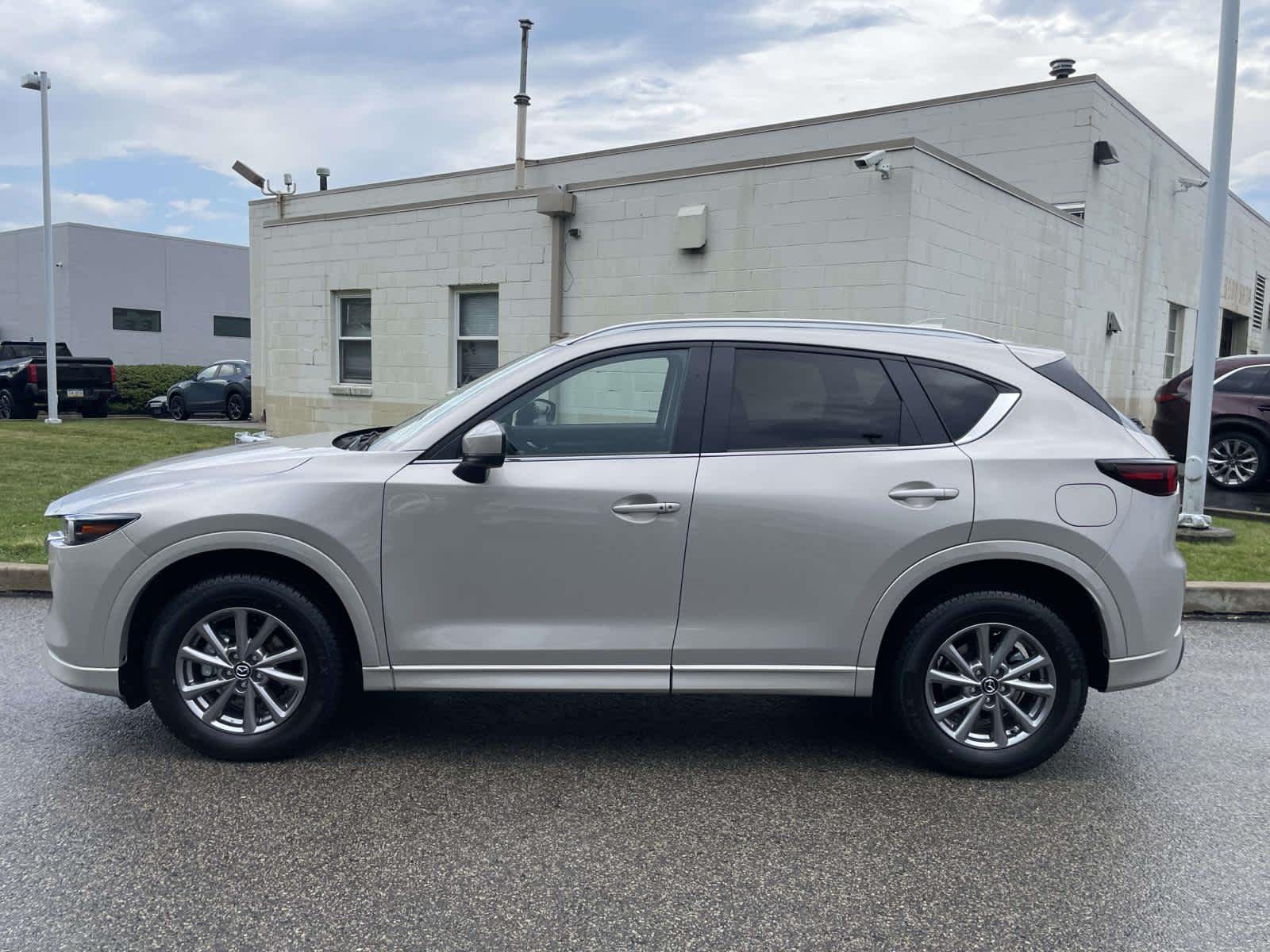2024 Mazda CX-5 2.5 S Preferred Package Platinum Quartz Metallic at Cochran Mazda