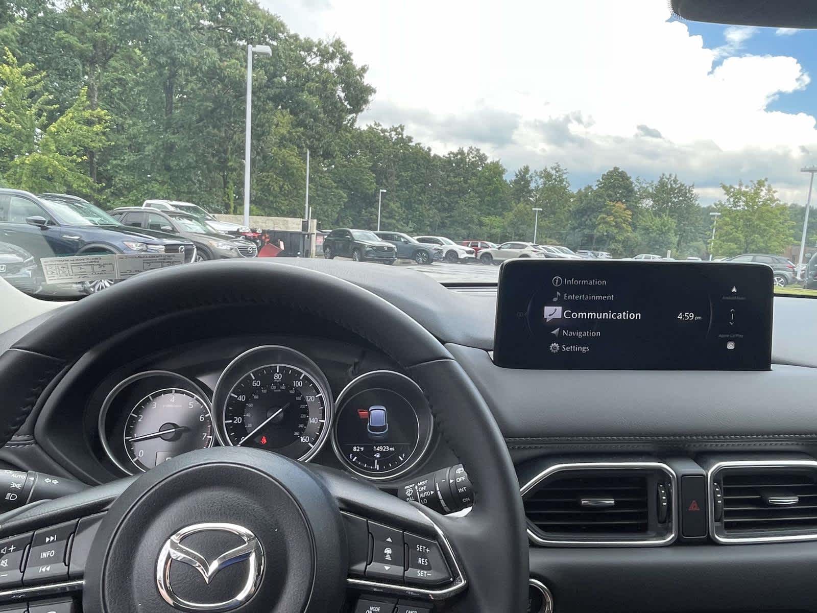 2024 Mazda CX-5 2.5 S Preferred Package Platinum Quartz Metallic at Cochran Mazda