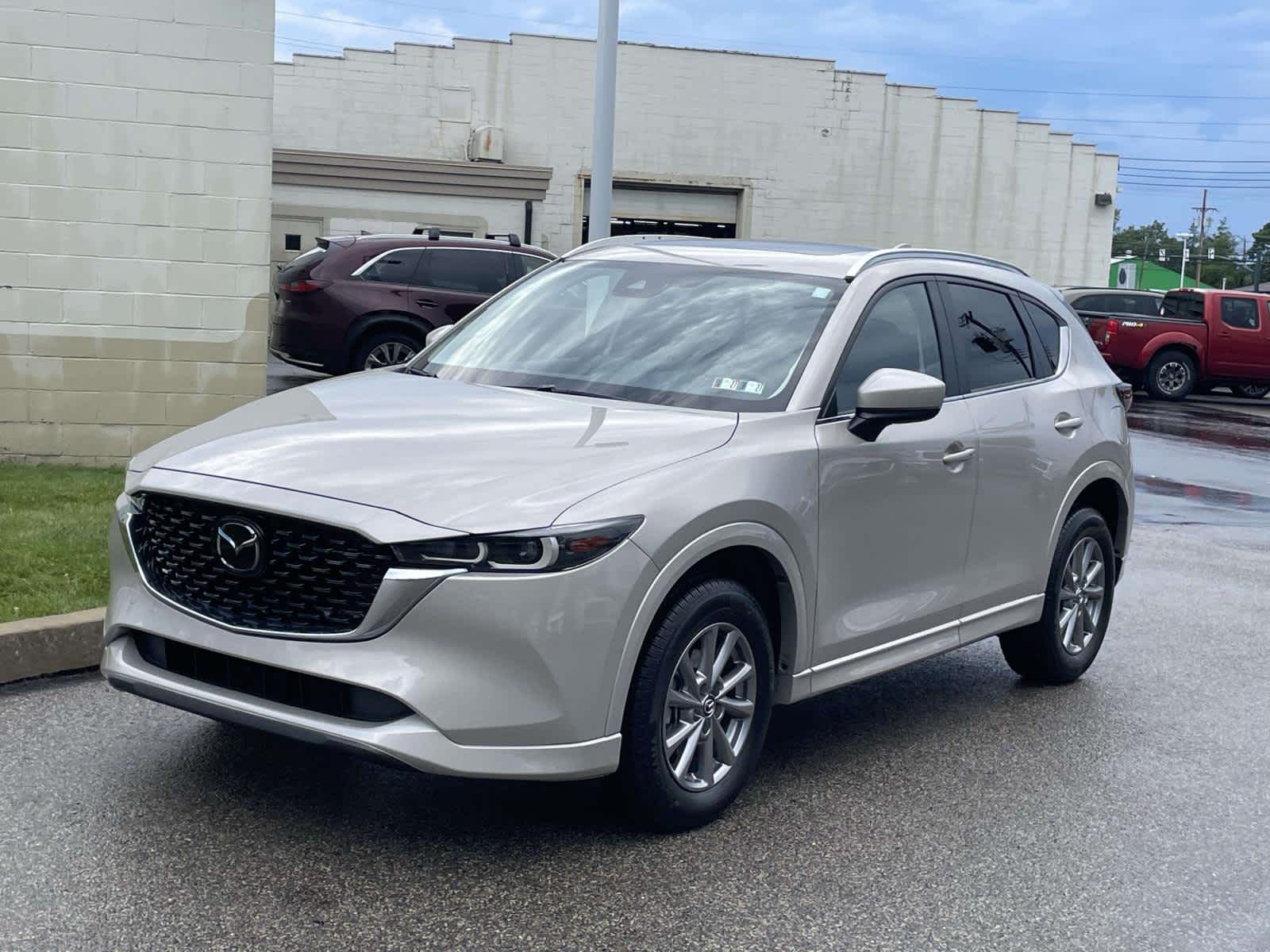 2024 Mazda CX-5 2.5 S Preferred Package Platinum Quartz Metallic at Cochran Mazda