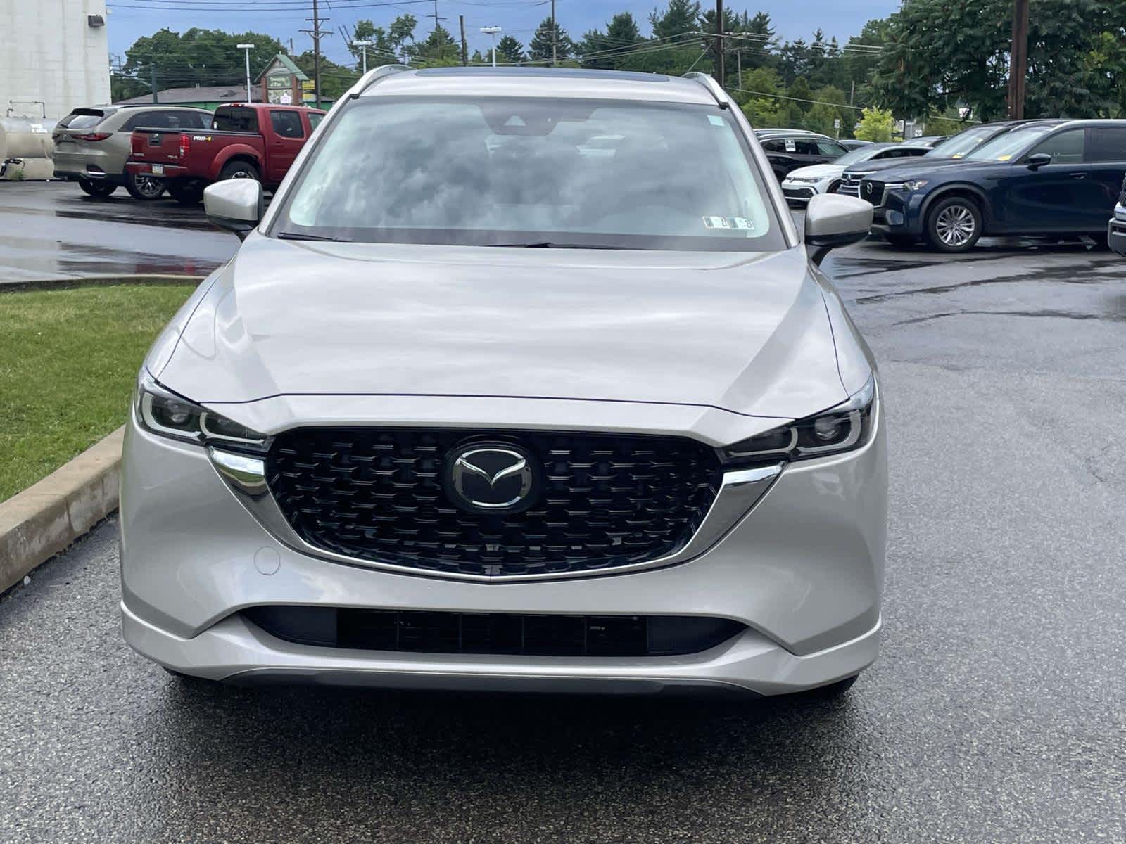 2024 Mazda CX-5 2.5 S Preferred Package Platinum Quartz Metallic at Cochran Mazda