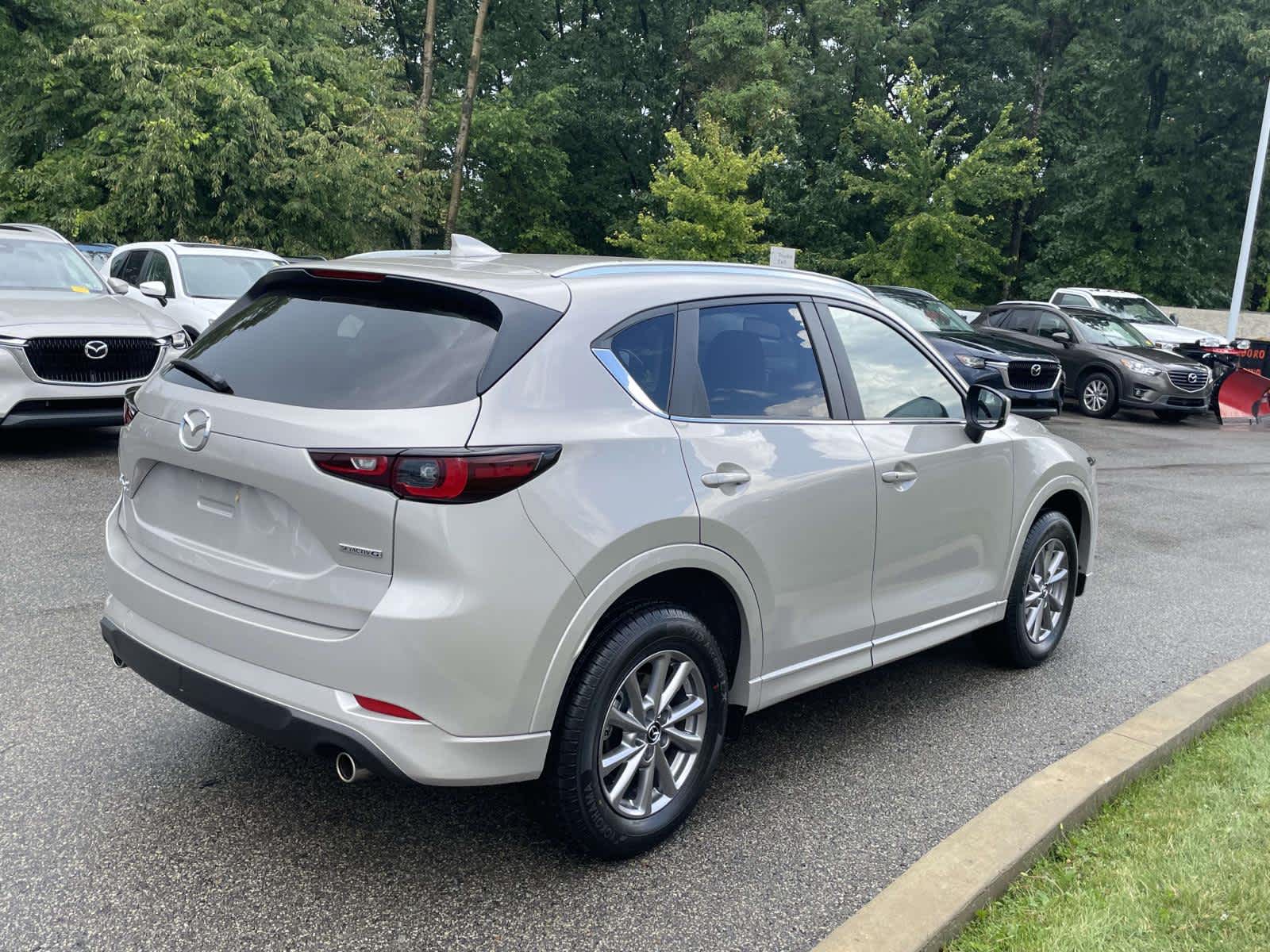 2024 Mazda CX-5 2.5 S Preferred Package Platinum Quartz Metallic at Cochran Mazda
