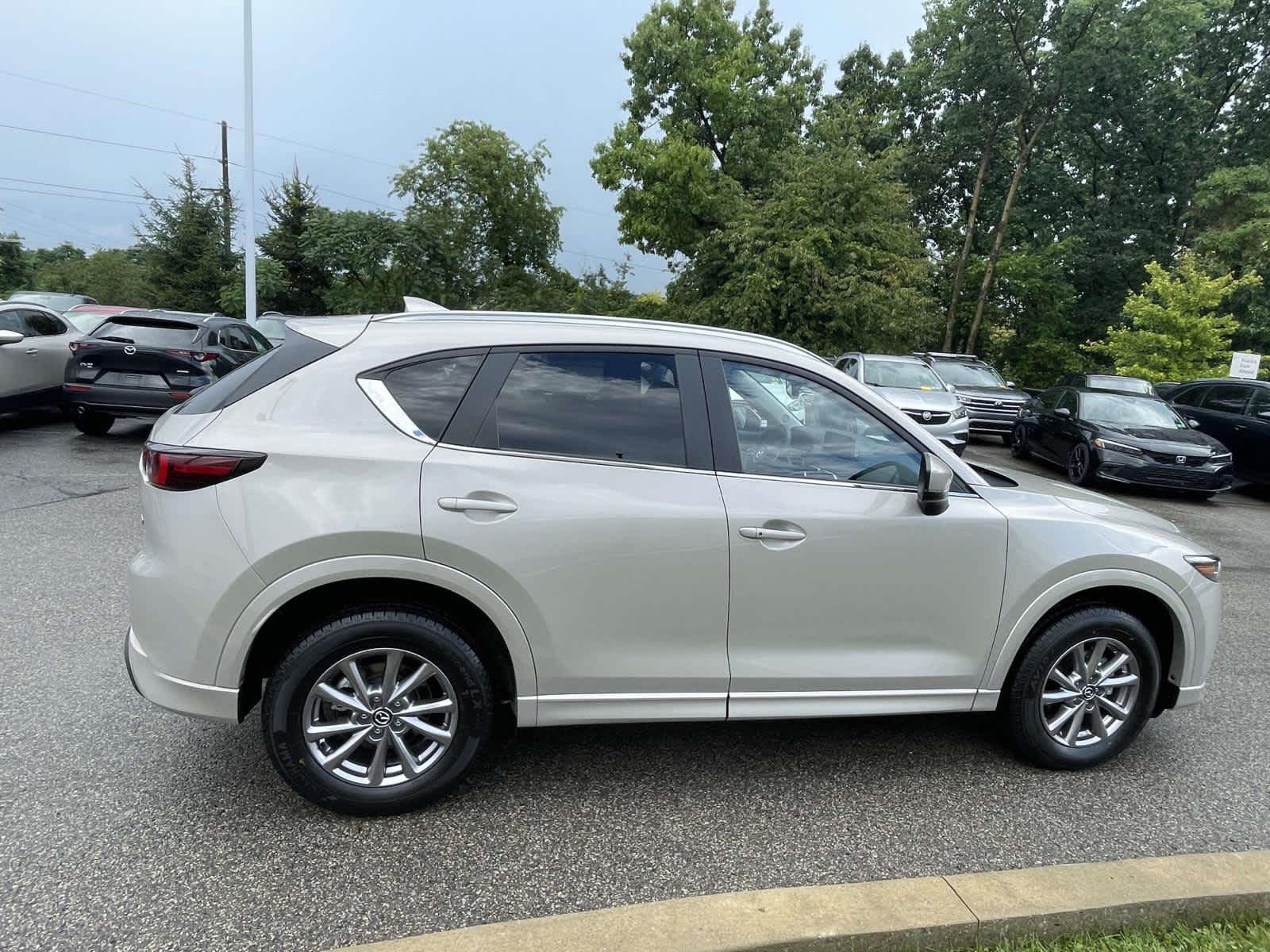 2024 Mazda CX-5 2.5 S Preferred Package Platinum Quartz Metallic at Cochran Mazda