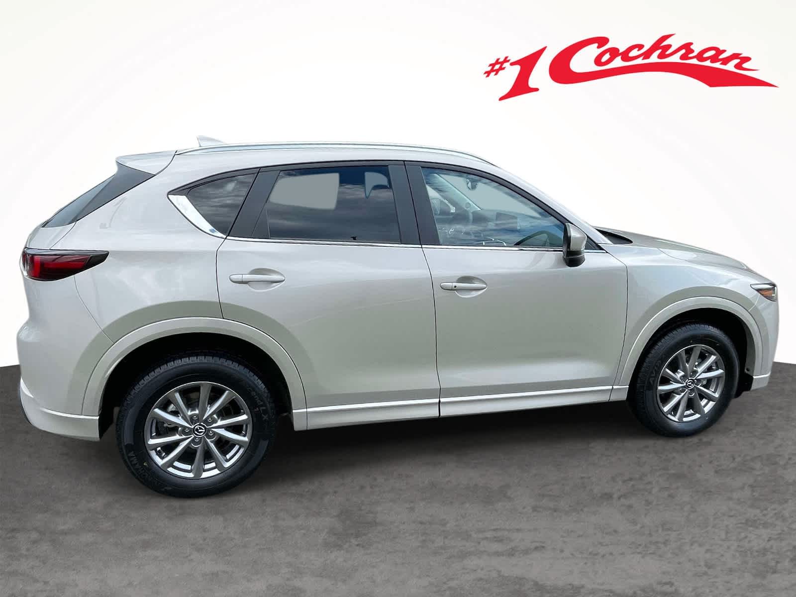 2024 Mazda CX-5 2.5 S Preferred Package Platinum Quartz Metallic at Cochran Mazda