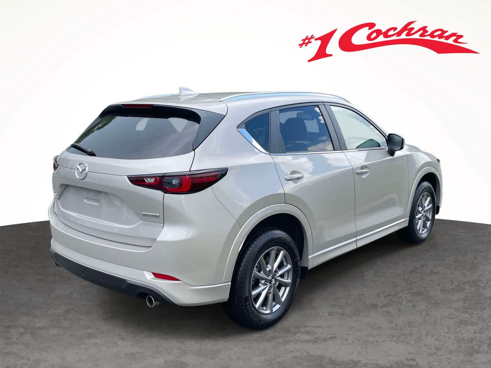 2024 Mazda CX-5 2.5 S Preferred Package Platinum Quartz Metallic at Cochran Mazda