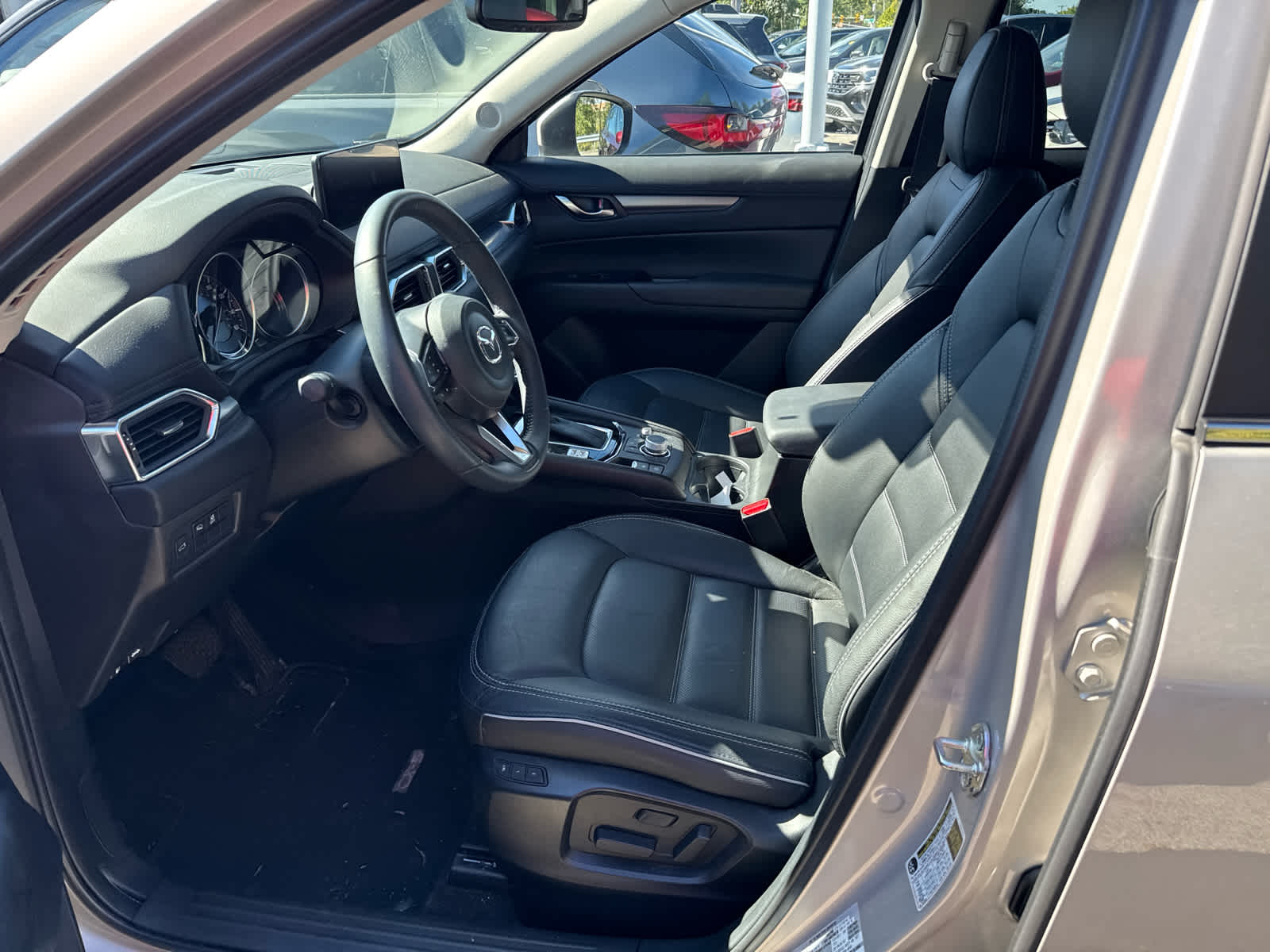 2024 Mazda CX-5 2.5 S Preferred Package Platinum Quartz Metallic at Cochran Mazda