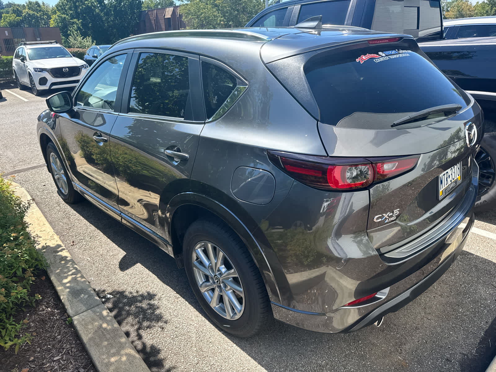 2025 Mazda CX-5 2.5 S Preferred Package Machine Gray Metallic at Bud's Auto Sales